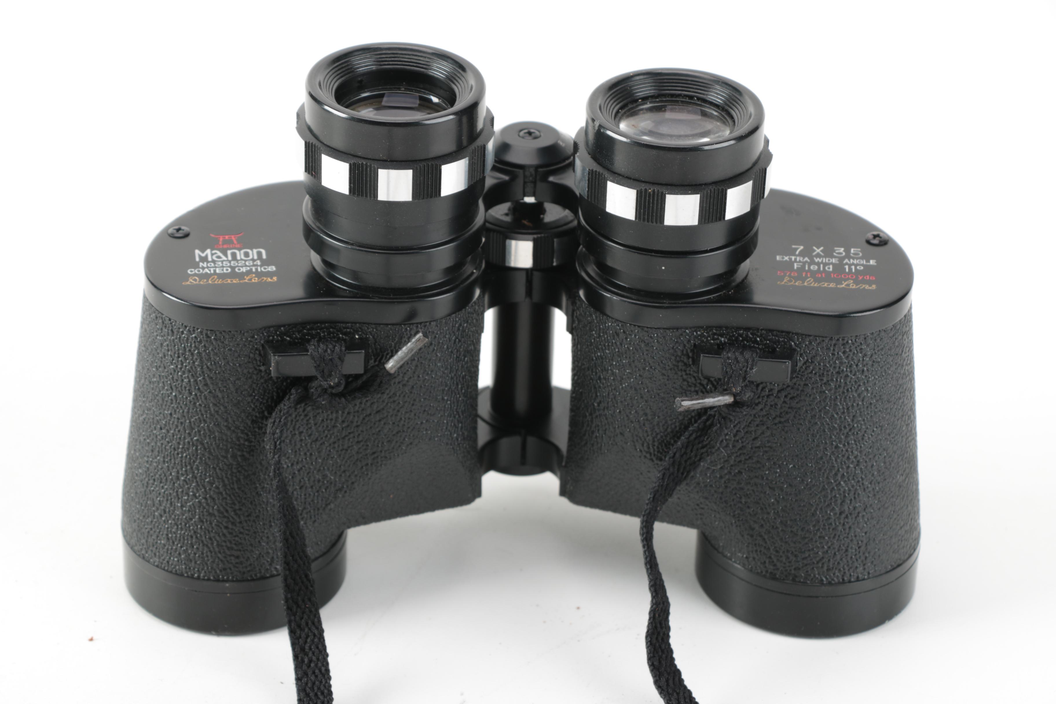 Manon Extra Wide Angle Binoculars in Case