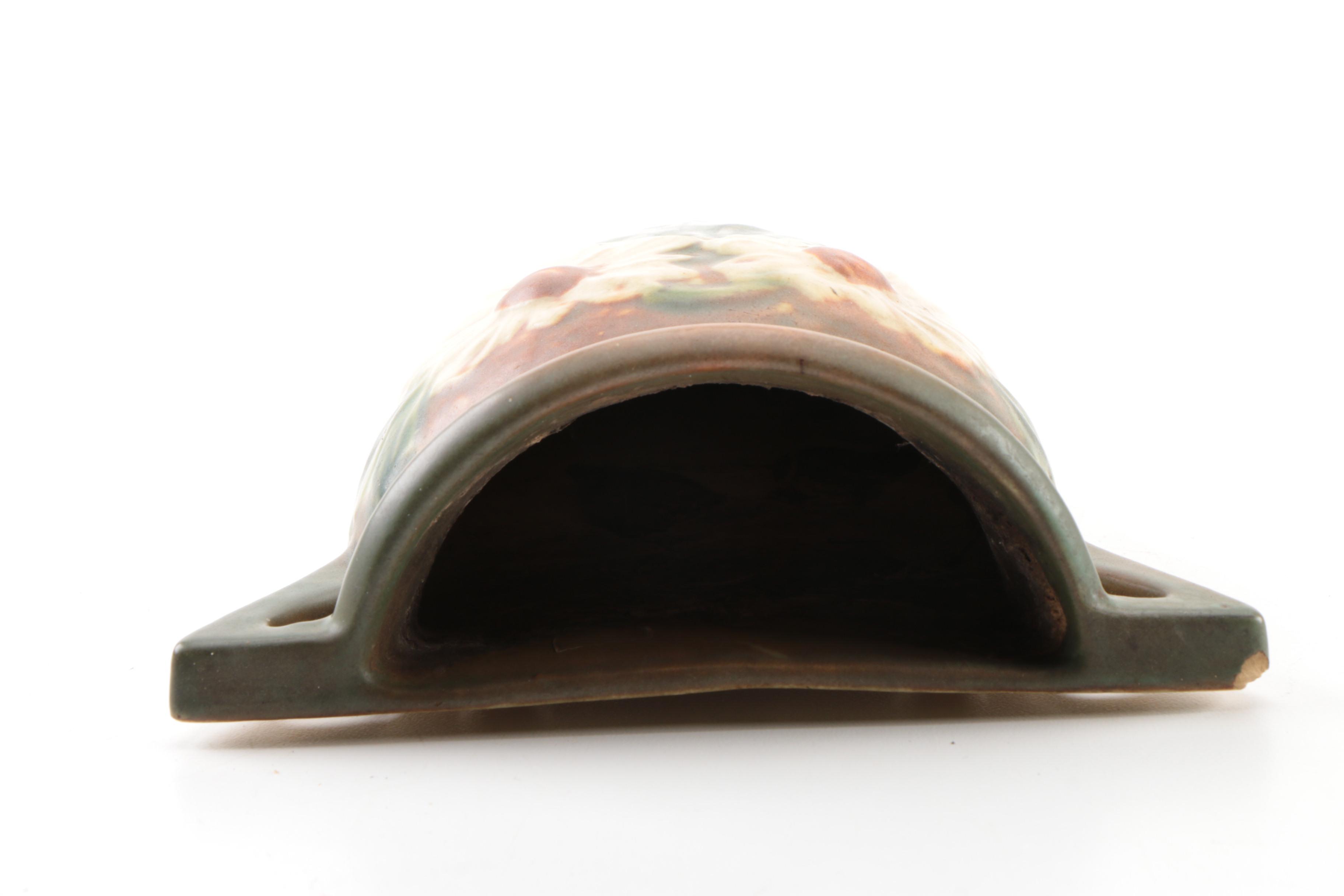 Vintage Roseville Pottery "Dahlrose" Wall Pocket Vase