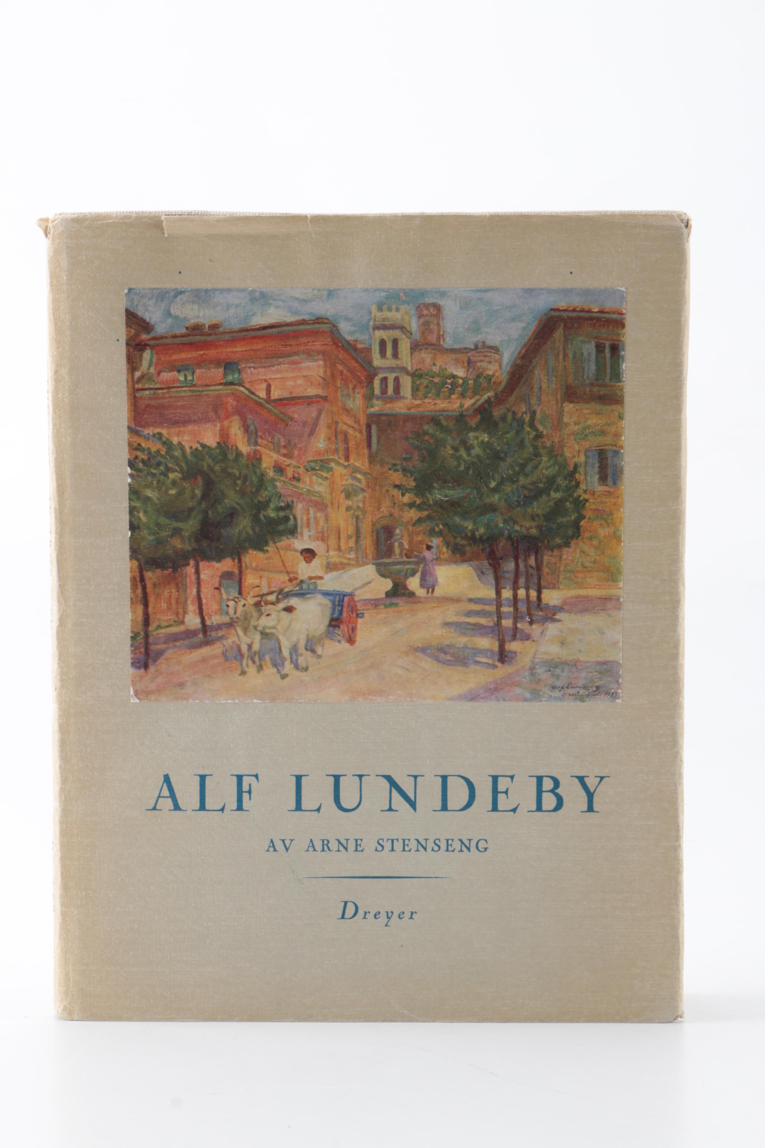 Assorted Vintage Hardcover Books Including 1955 "Alf Lundeby" by Arne Stenseng