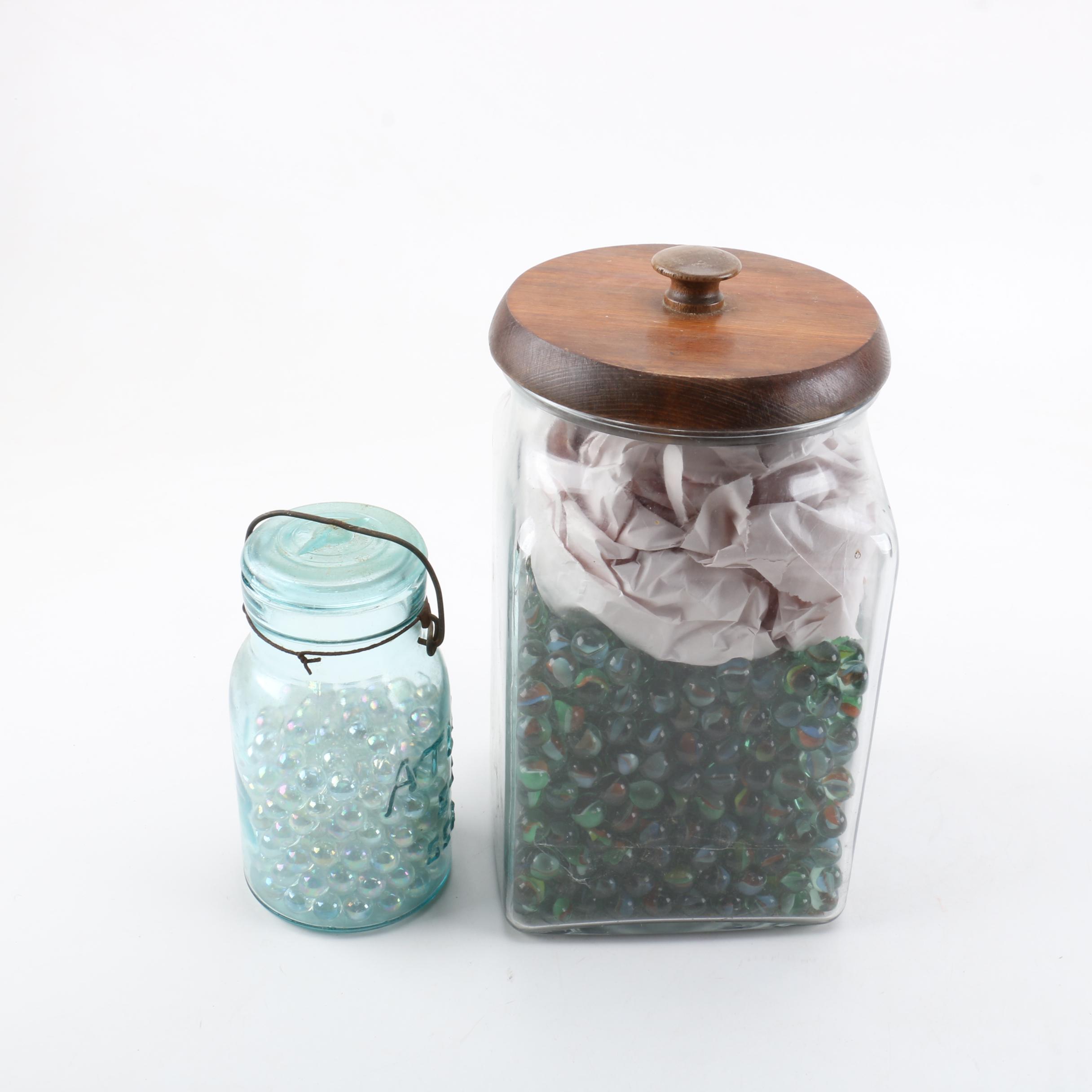 Jars of Glass Marbles