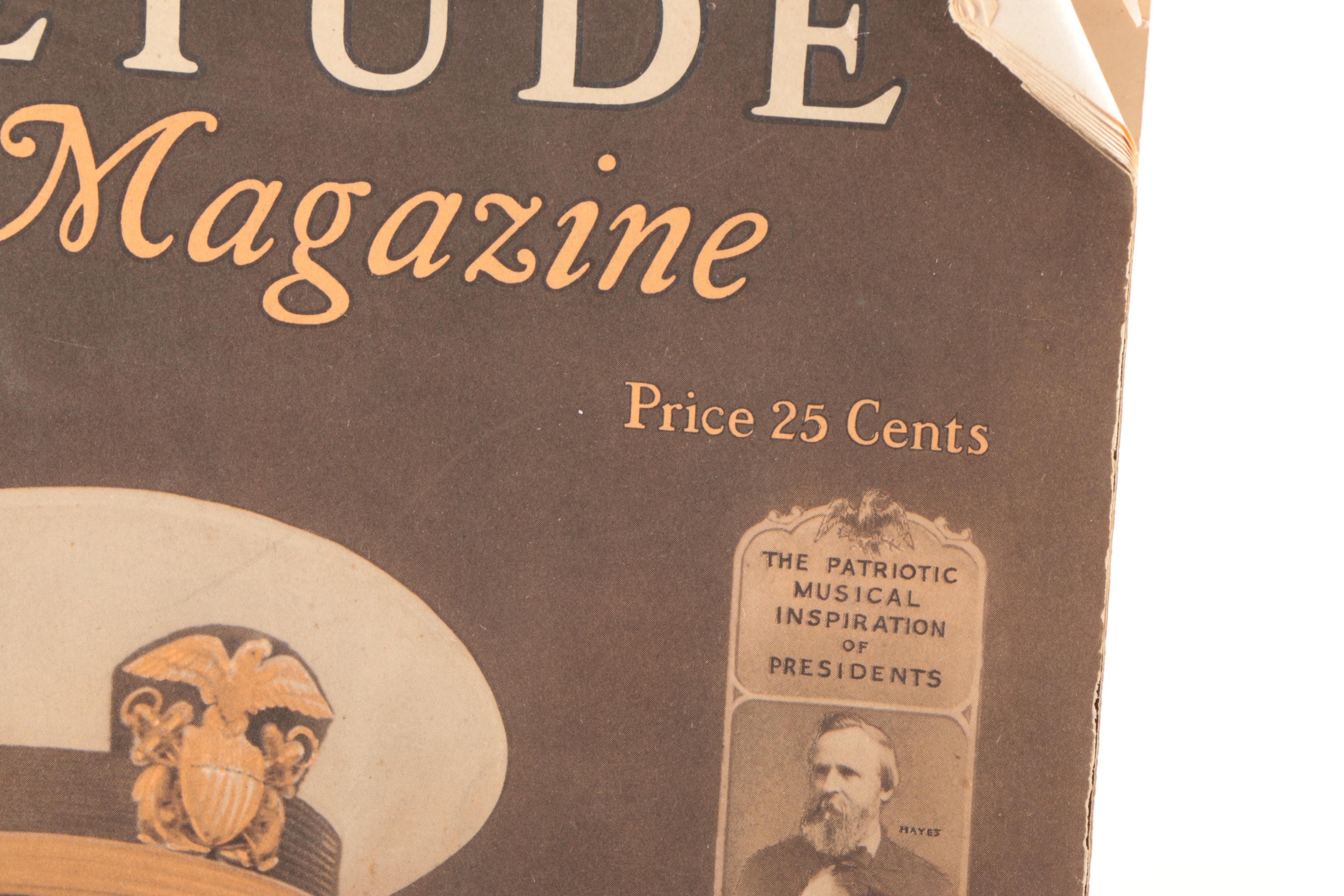 1930s "The Etude" Music Magazines