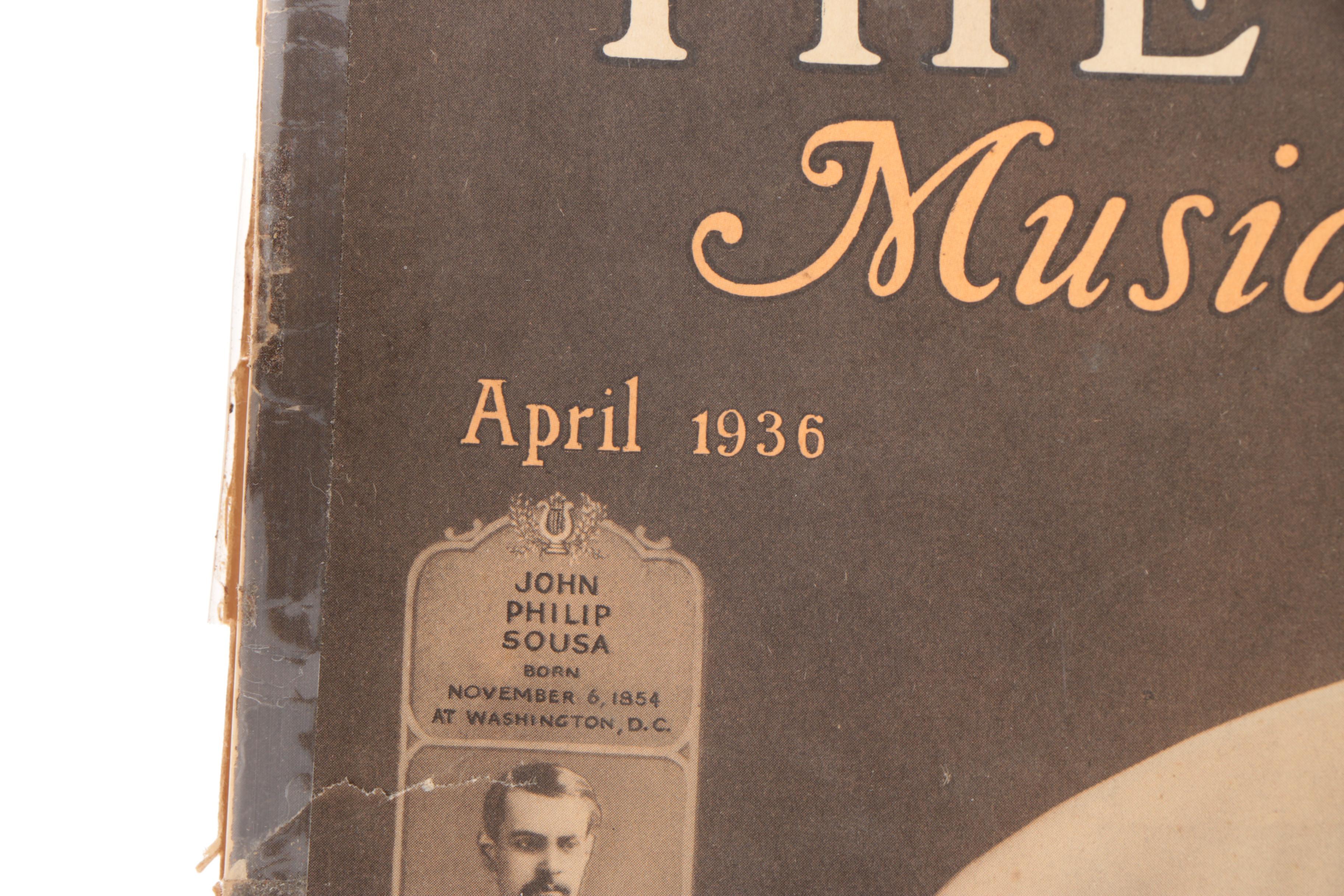 1930s "The Etude" Music Magazines