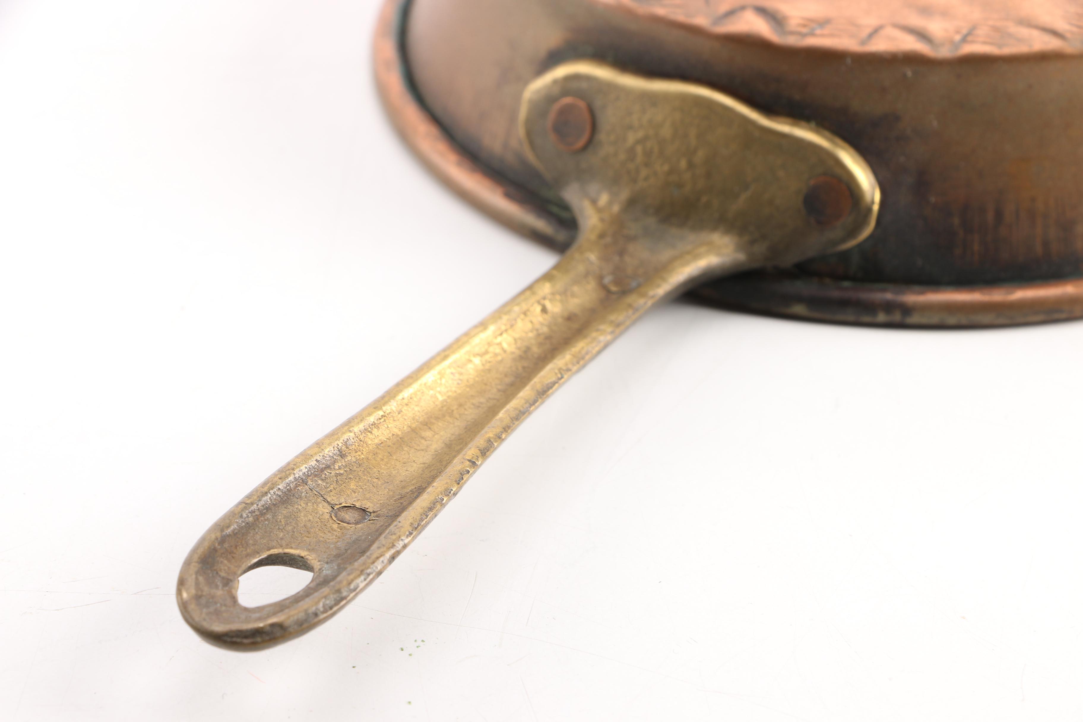 Copper and Brass Vase, Tray and Table Accents