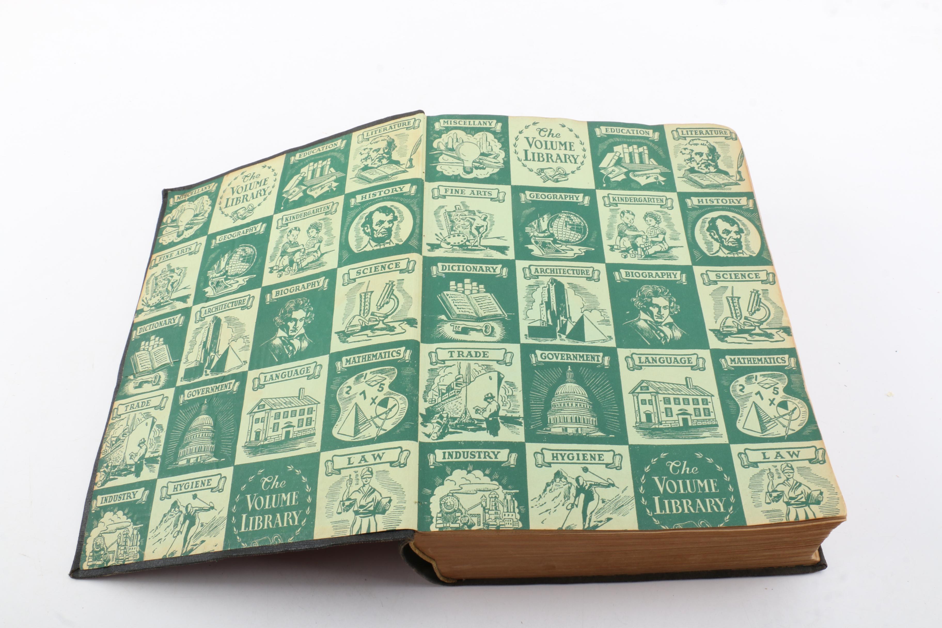 1947 "The Volume Library" Encyclopedia