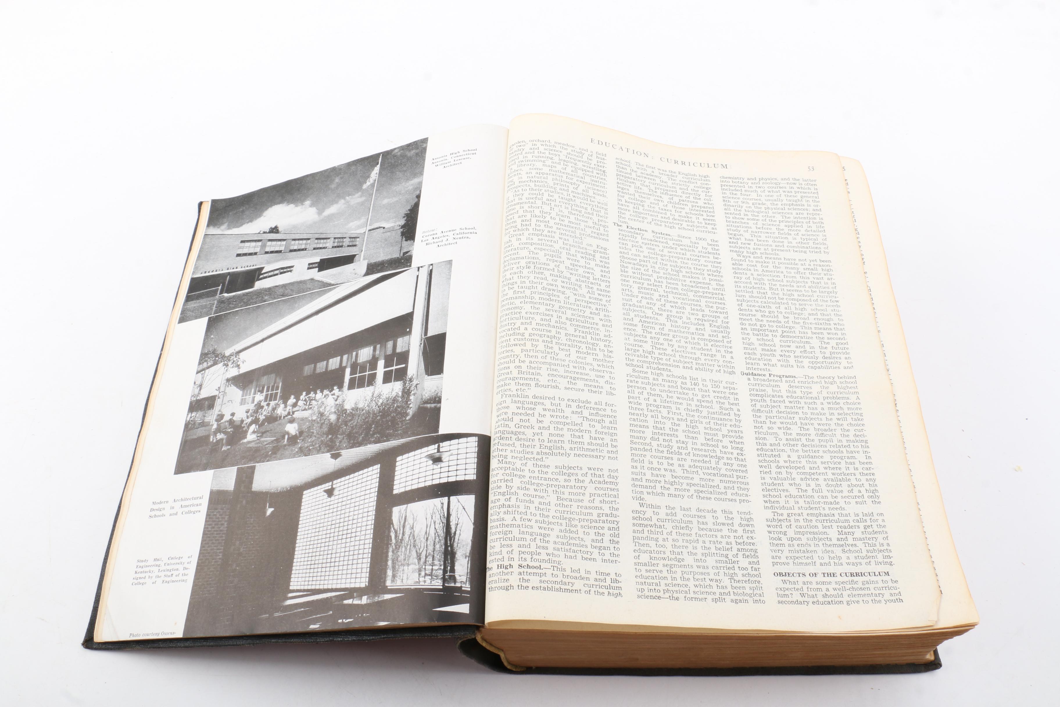 1947 "The Volume Library" Encyclopedia