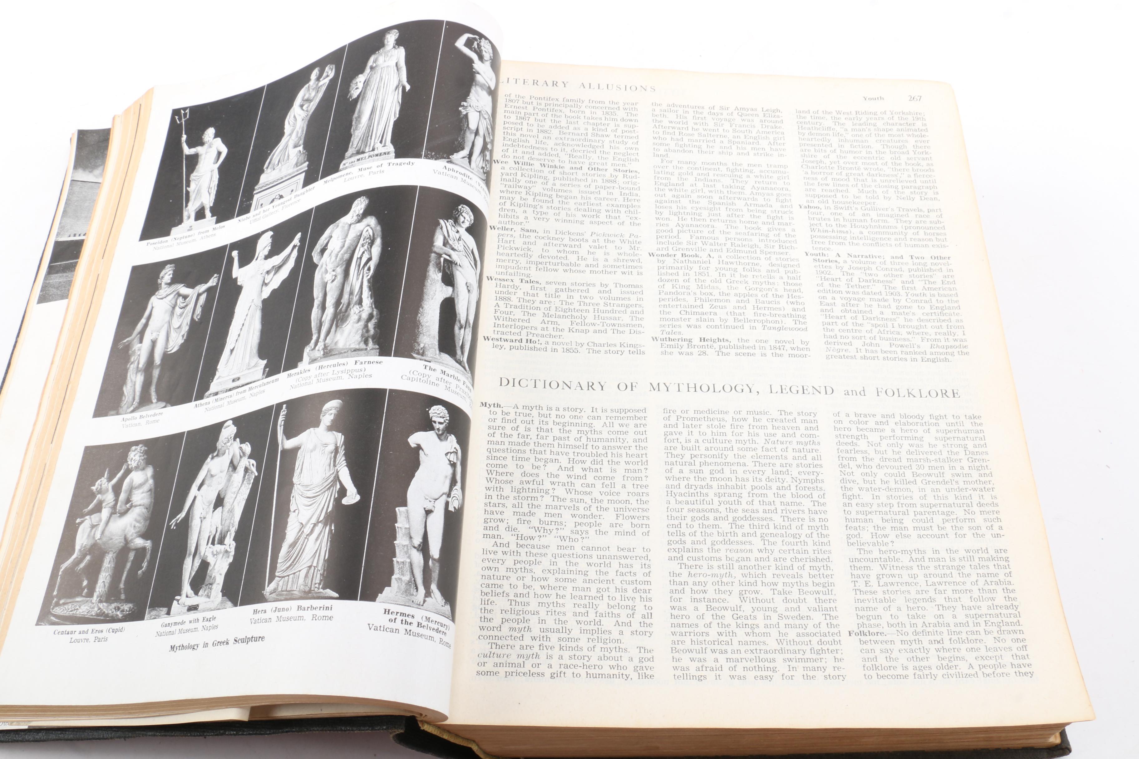 1947 "The Volume Library" Encyclopedia