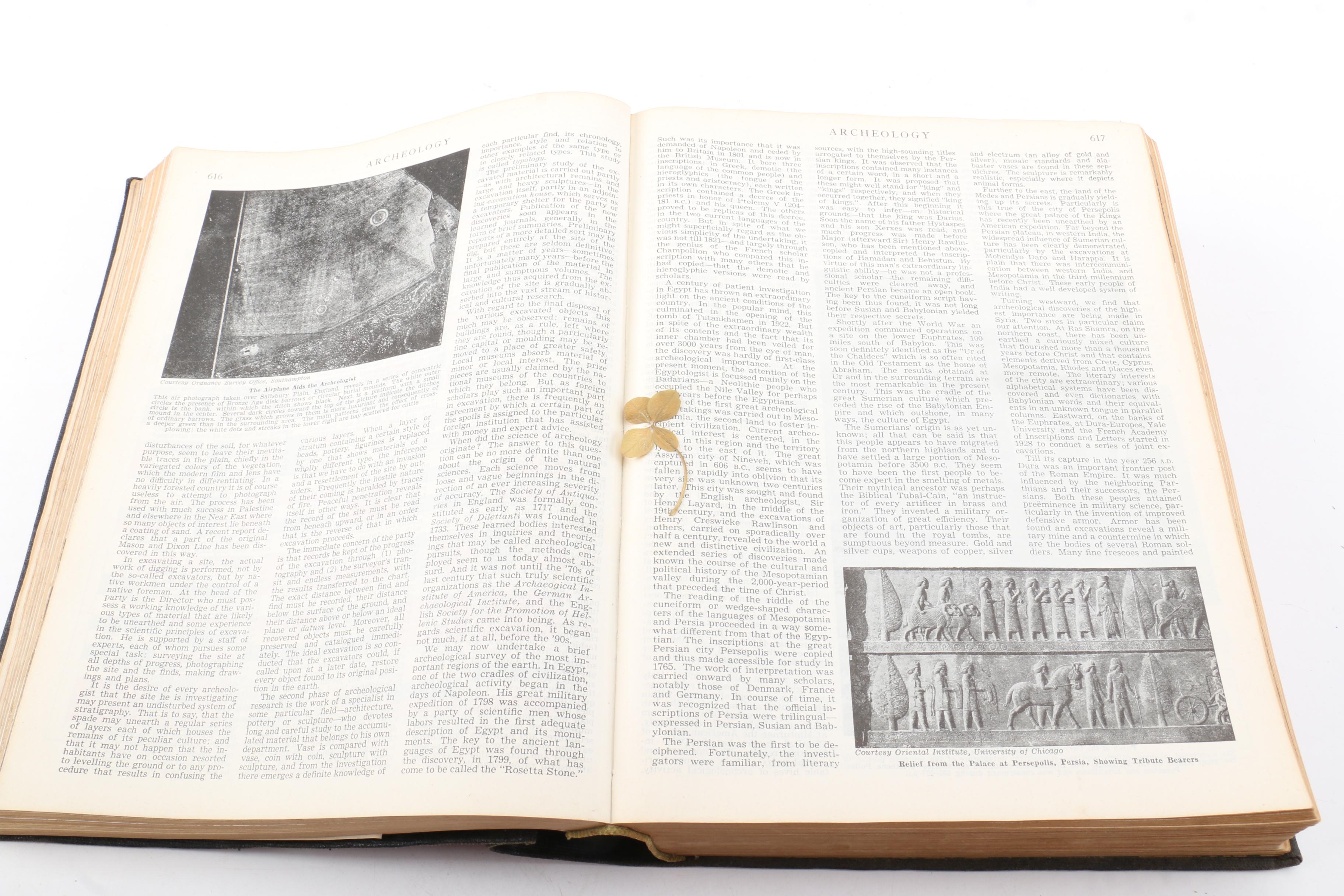 1947 "The Volume Library" Encyclopedia