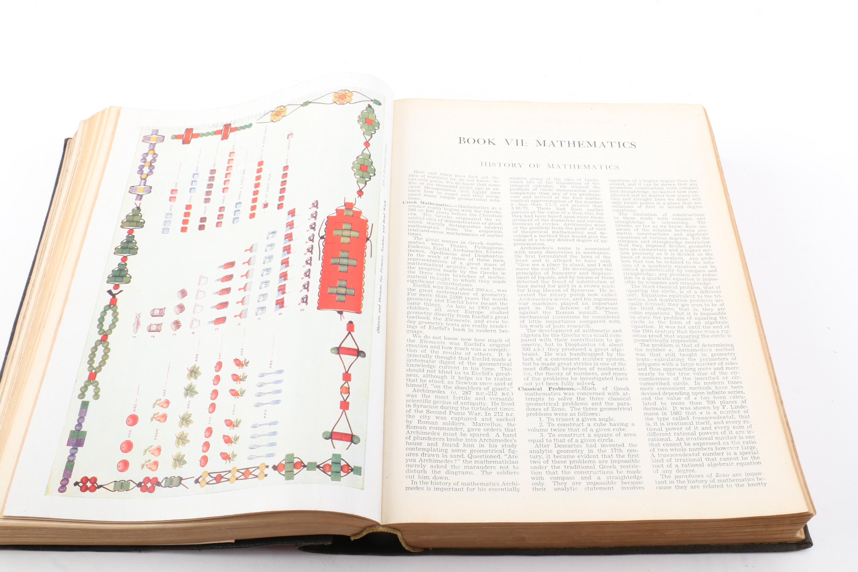 1947 "The Volume Library" Encyclopedia