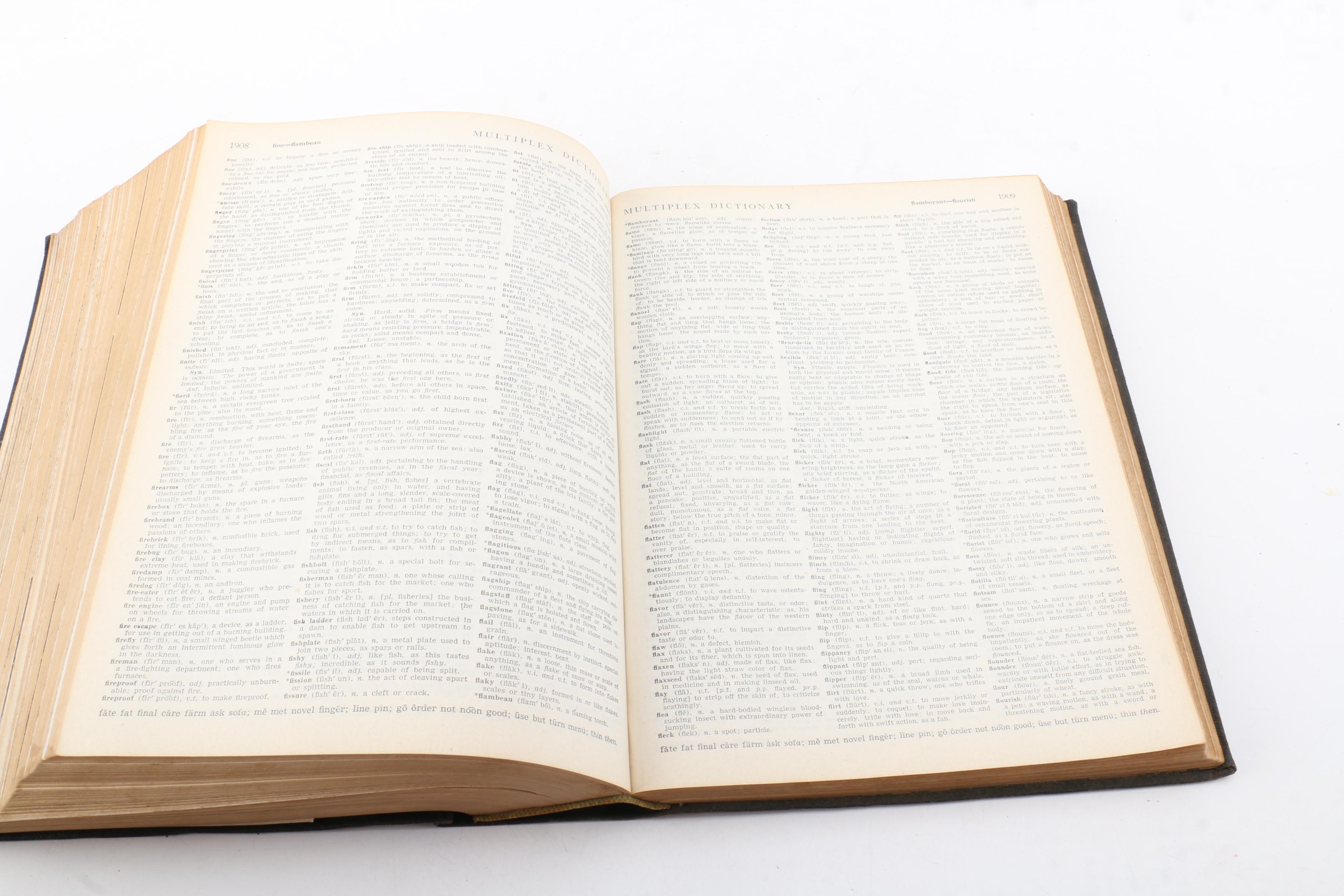 1947 "The Volume Library" Encyclopedia