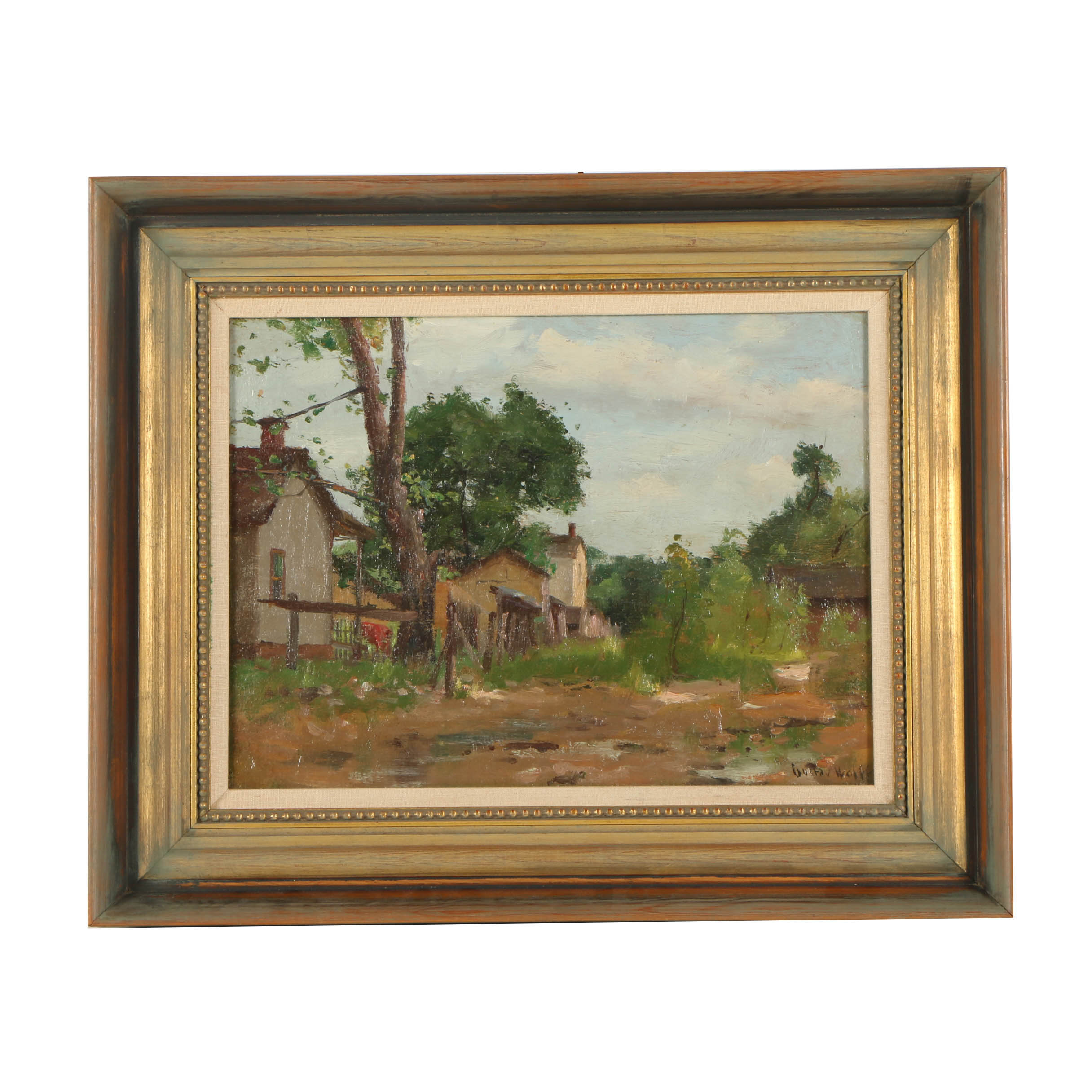 Gustav Wolff Oil Painting