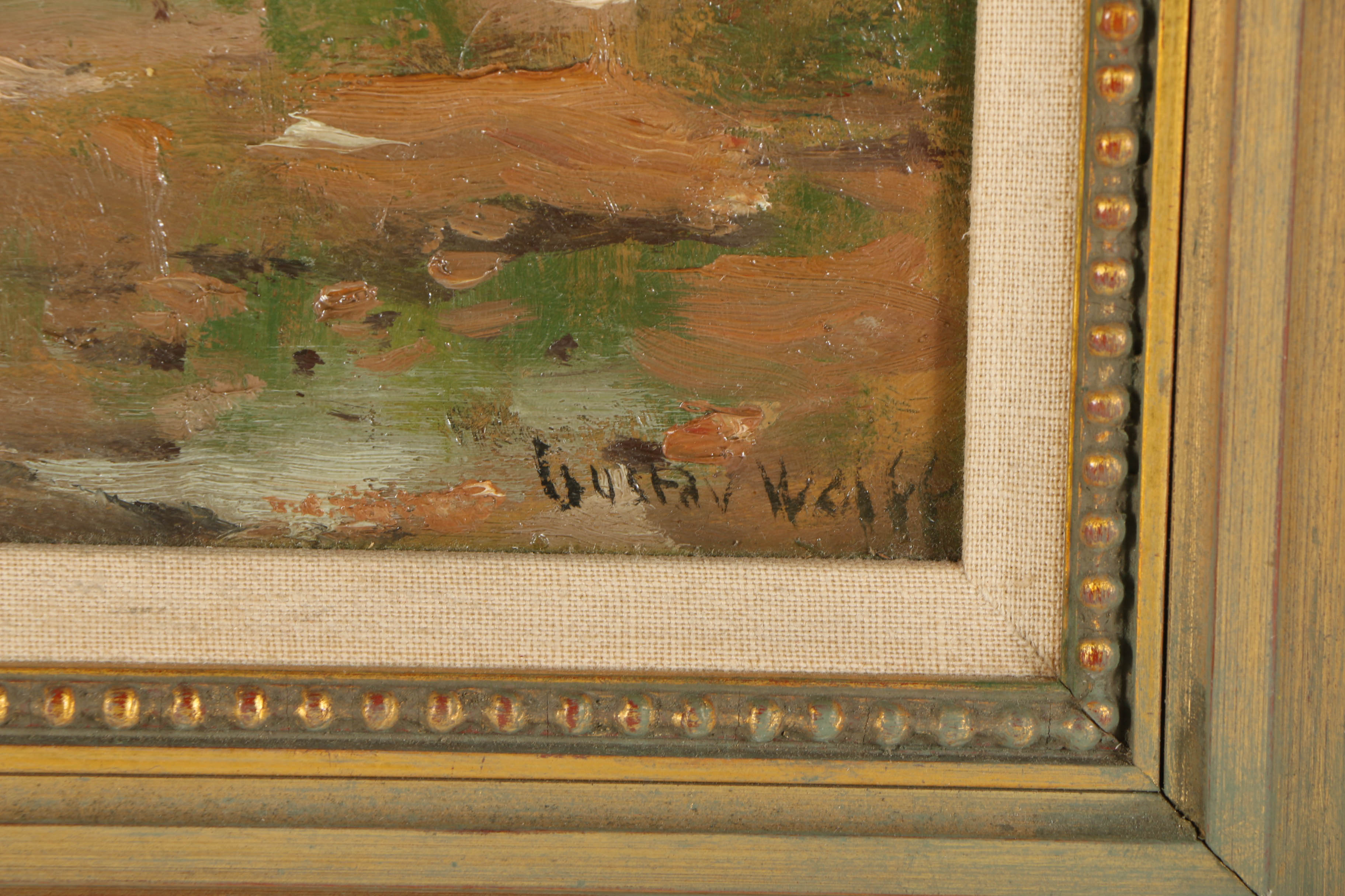 Gustav Wolff Oil Painting