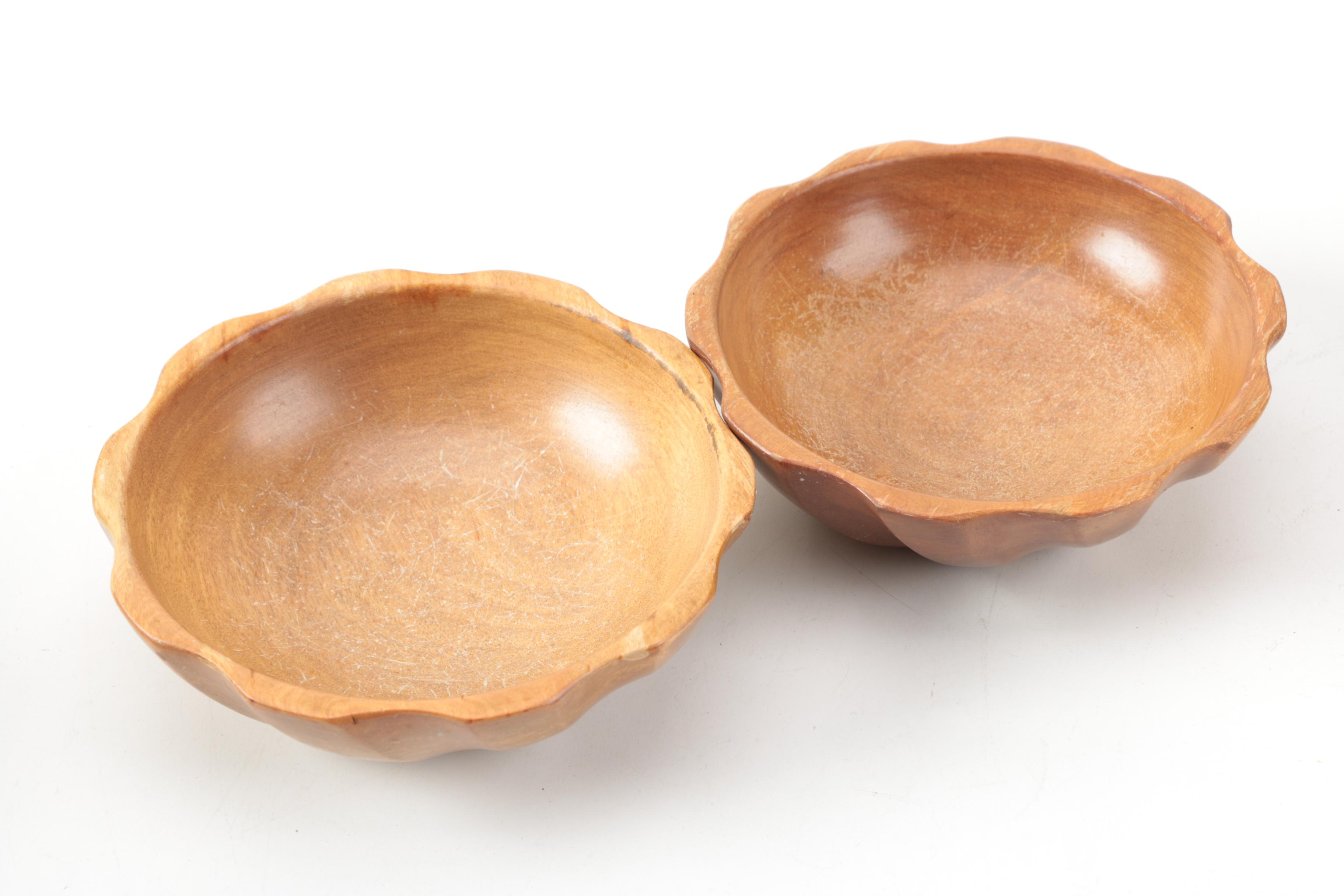 Wooden Bowls and Serveware Featuring Monkey Pod