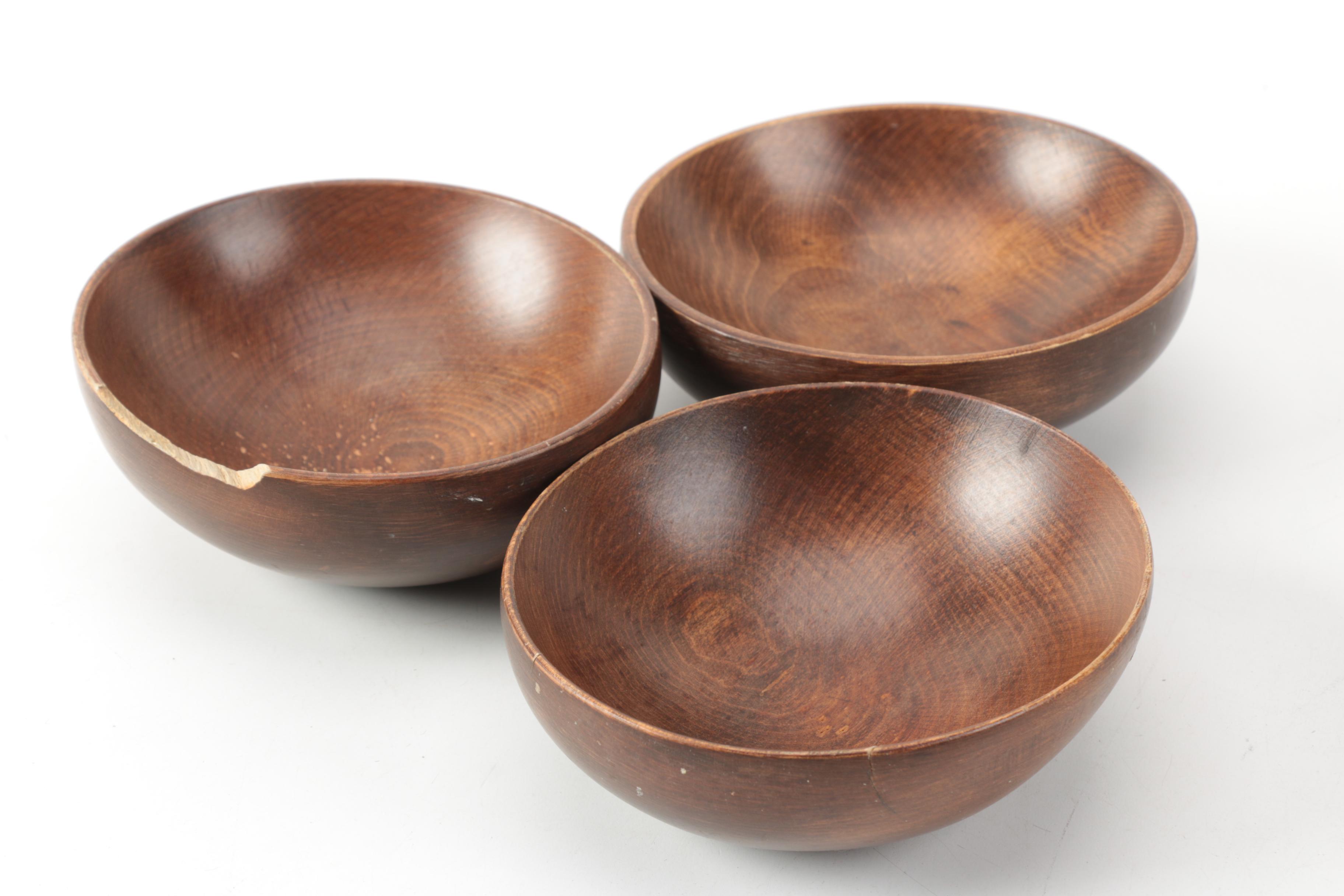 Wooden Bowls and Serveware Featuring Monkey Pod