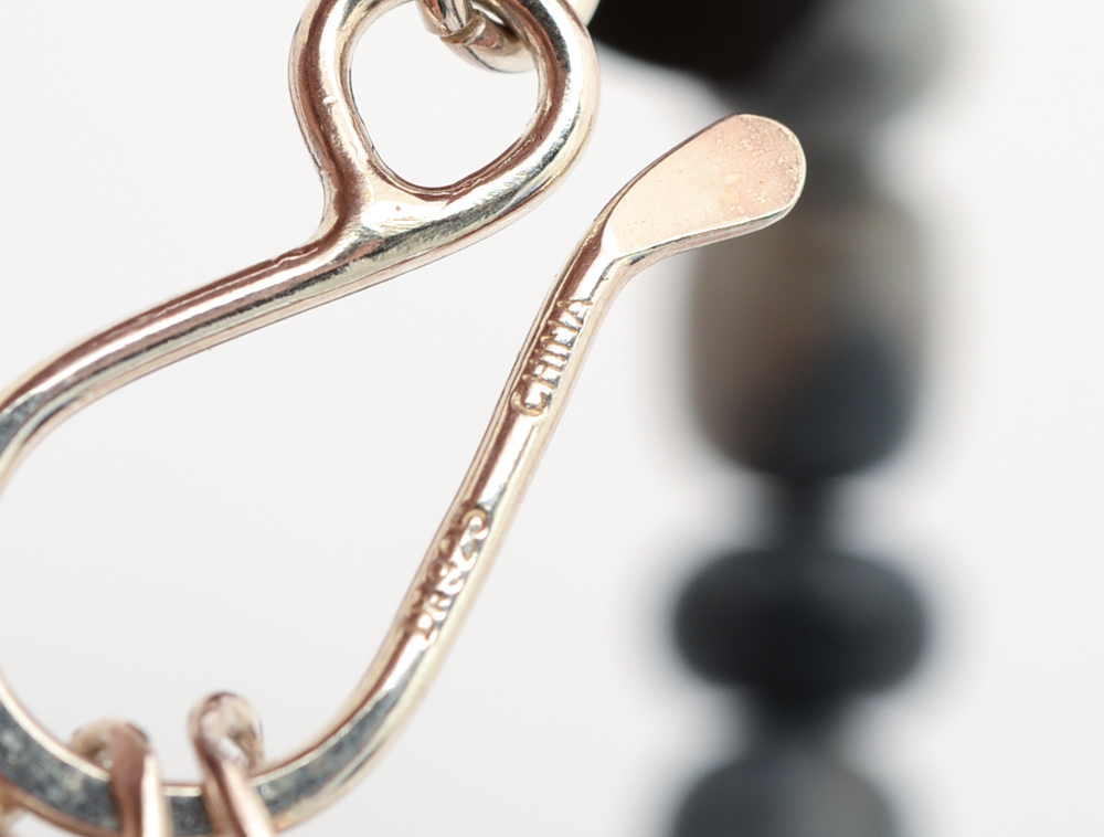 Sterling Silver Necklaces and Copper Earring by Jay King