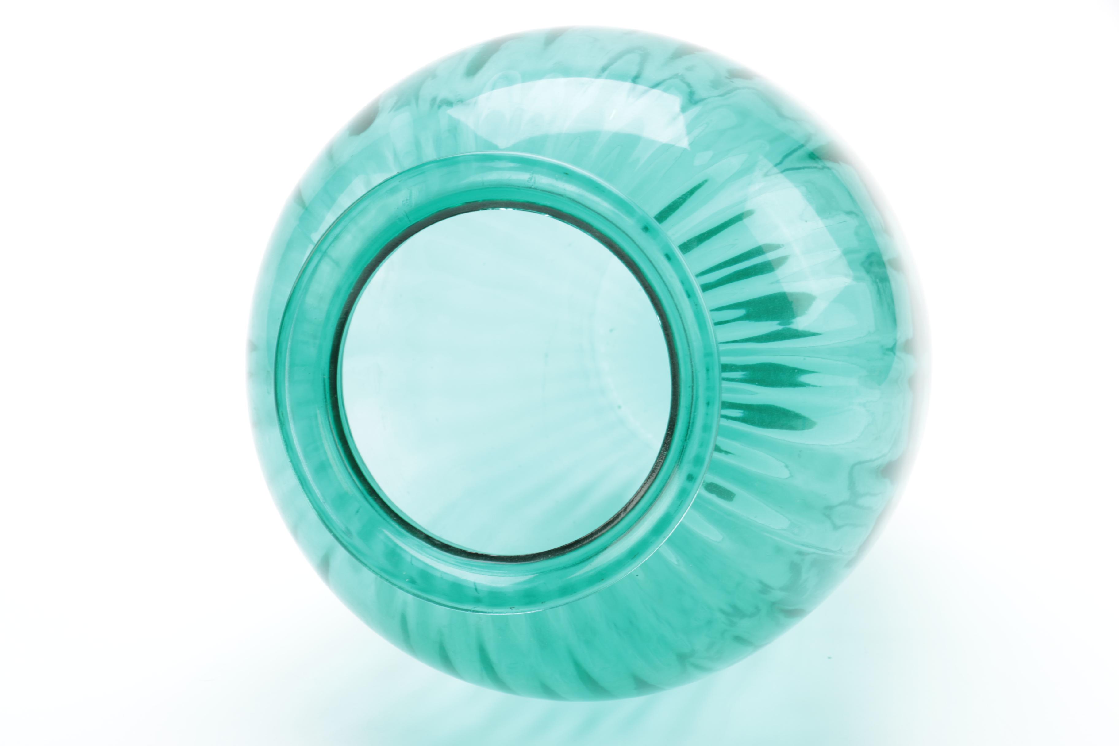 Anchor Hocking and Swung Amber Glass Vases