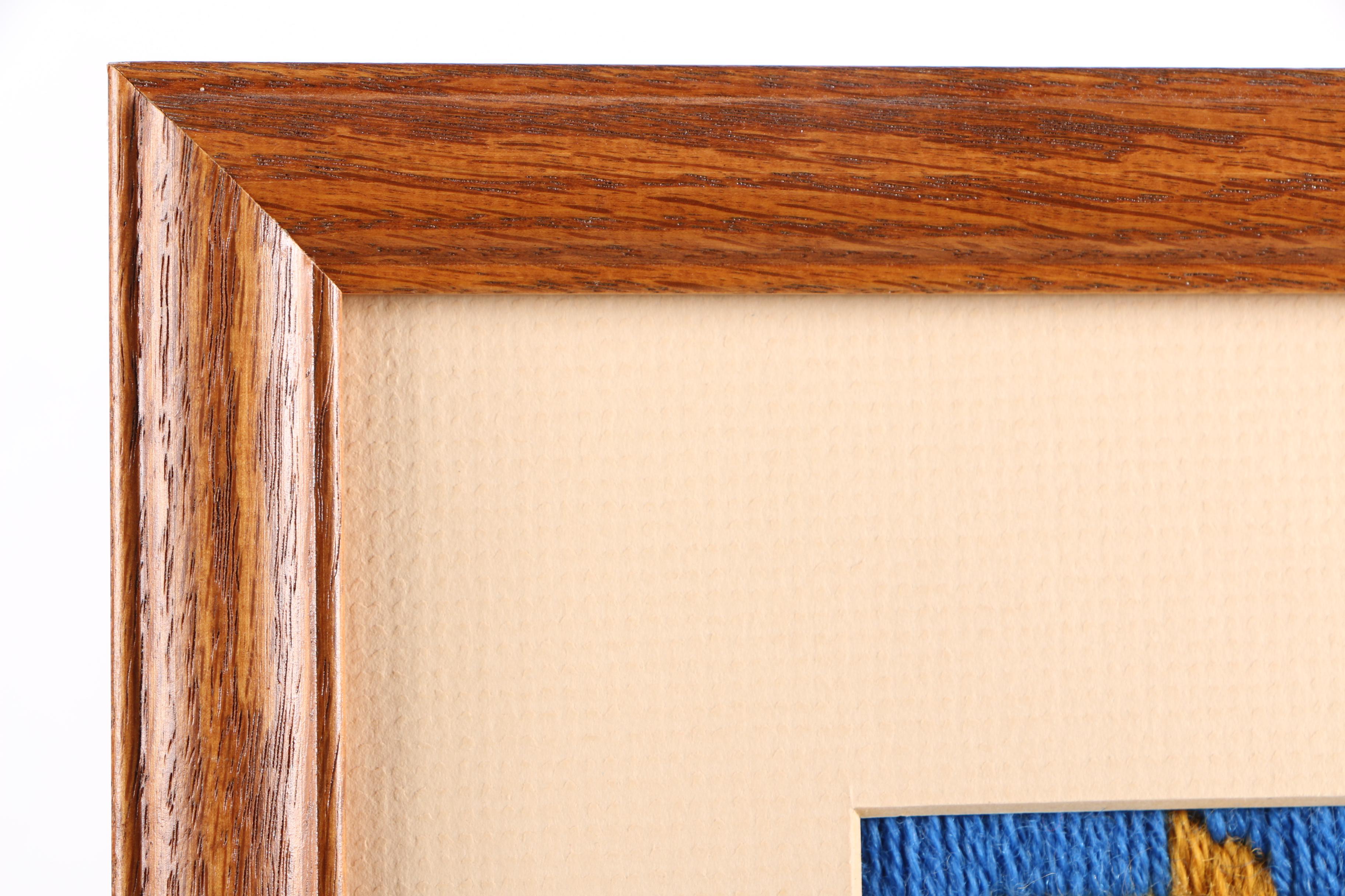 Long-Stitch Needlepoint of Native American Crafts