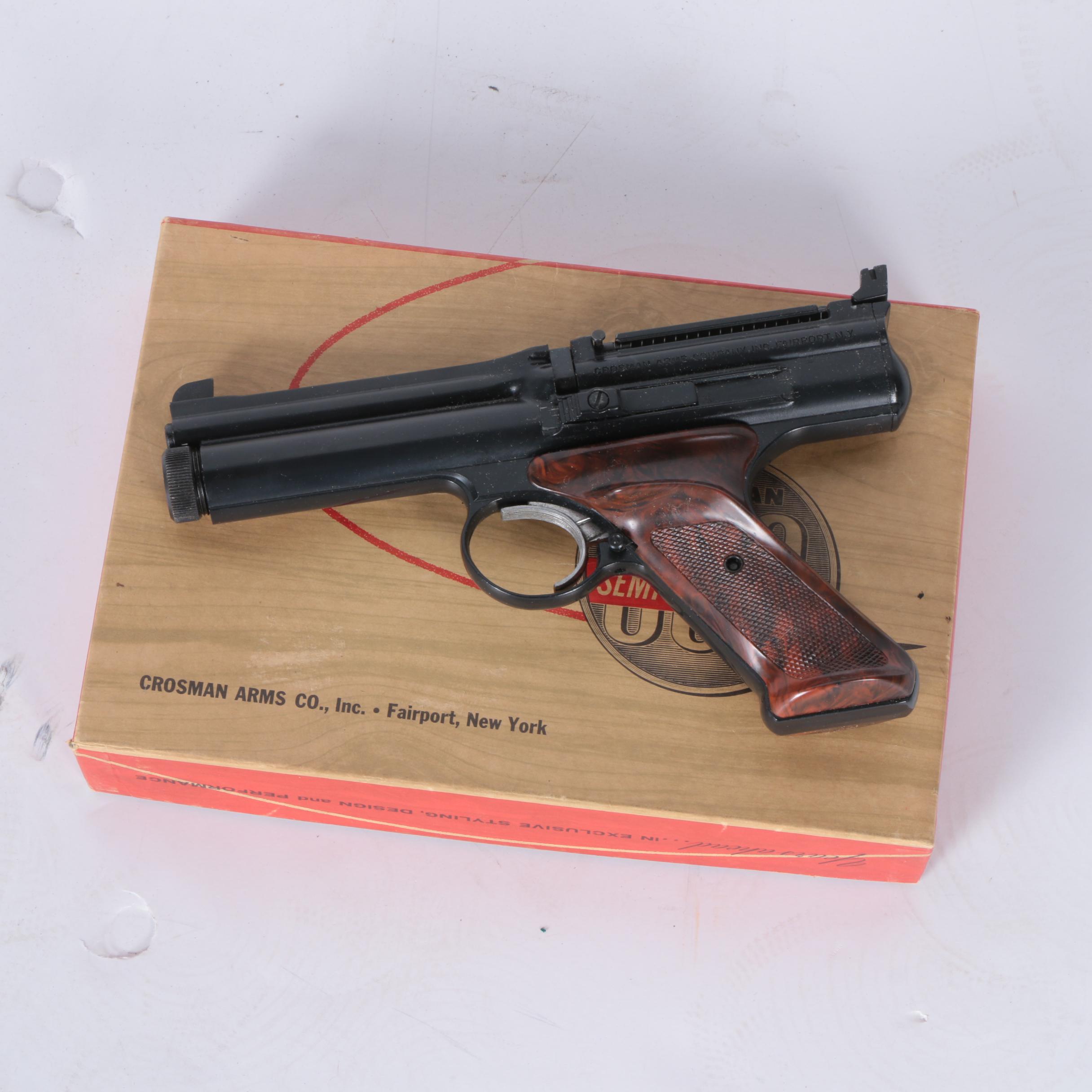 Vintage Crosman 600 Semi-Automatic Pellet Pistol
