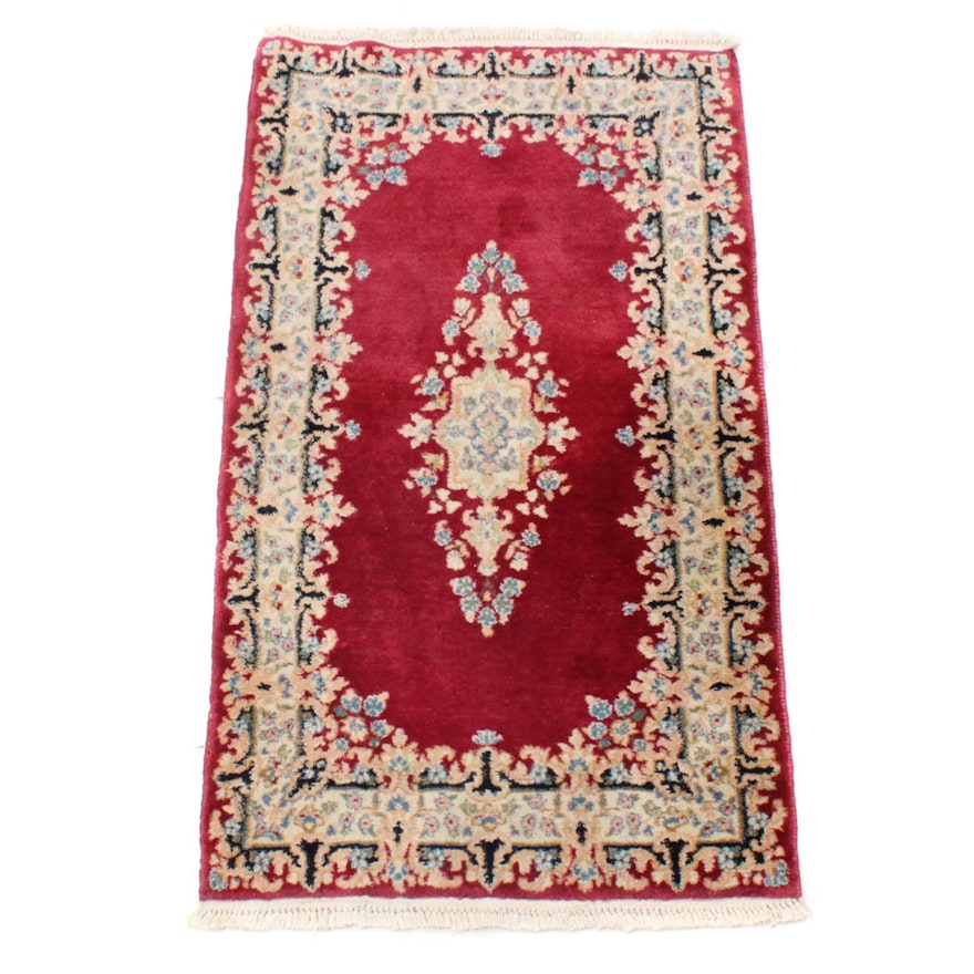 3' x 5' Hand-Knotted Persian Kirman Rug