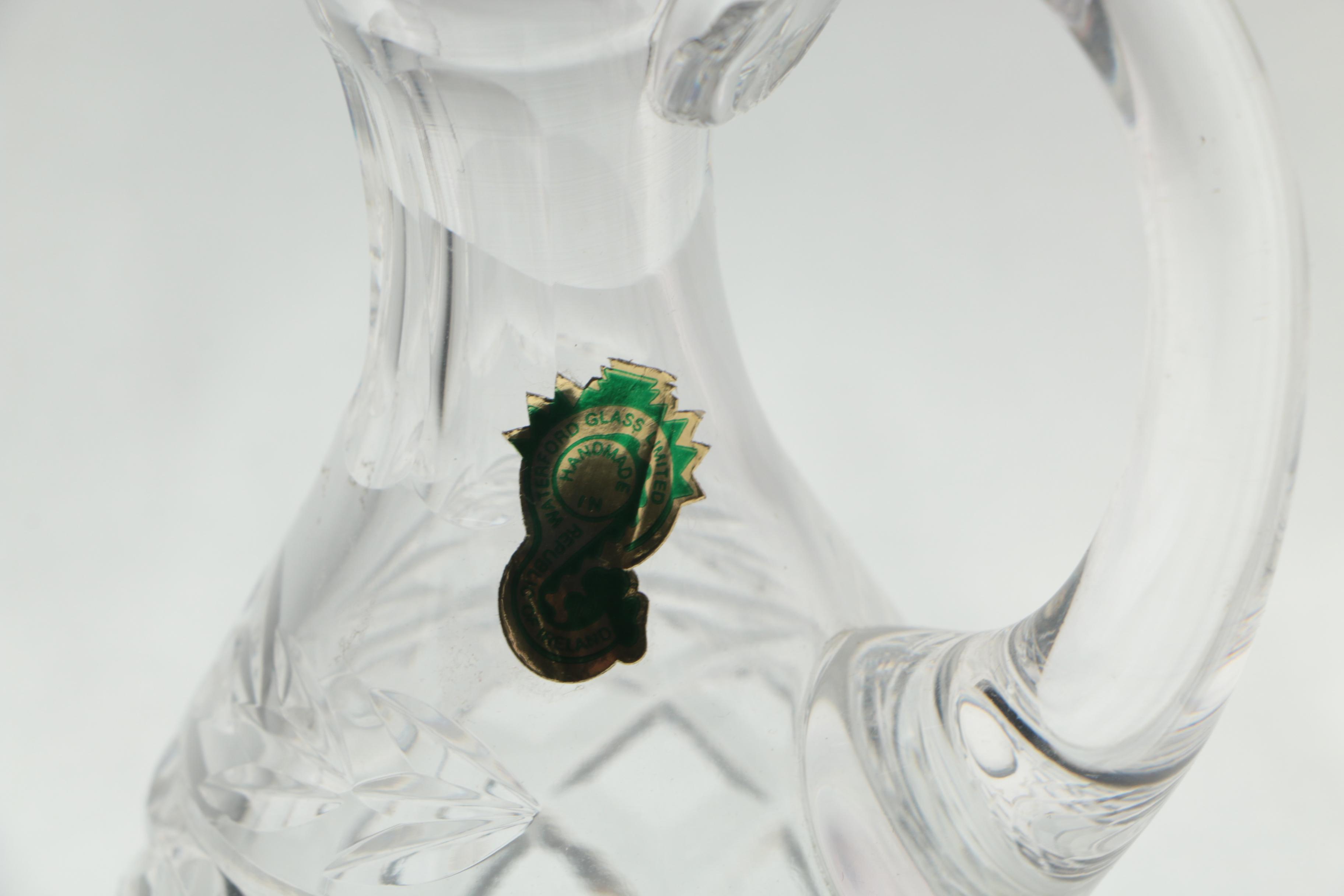 Waterford Crystal Tableware including "Glandore" and "Lismore"