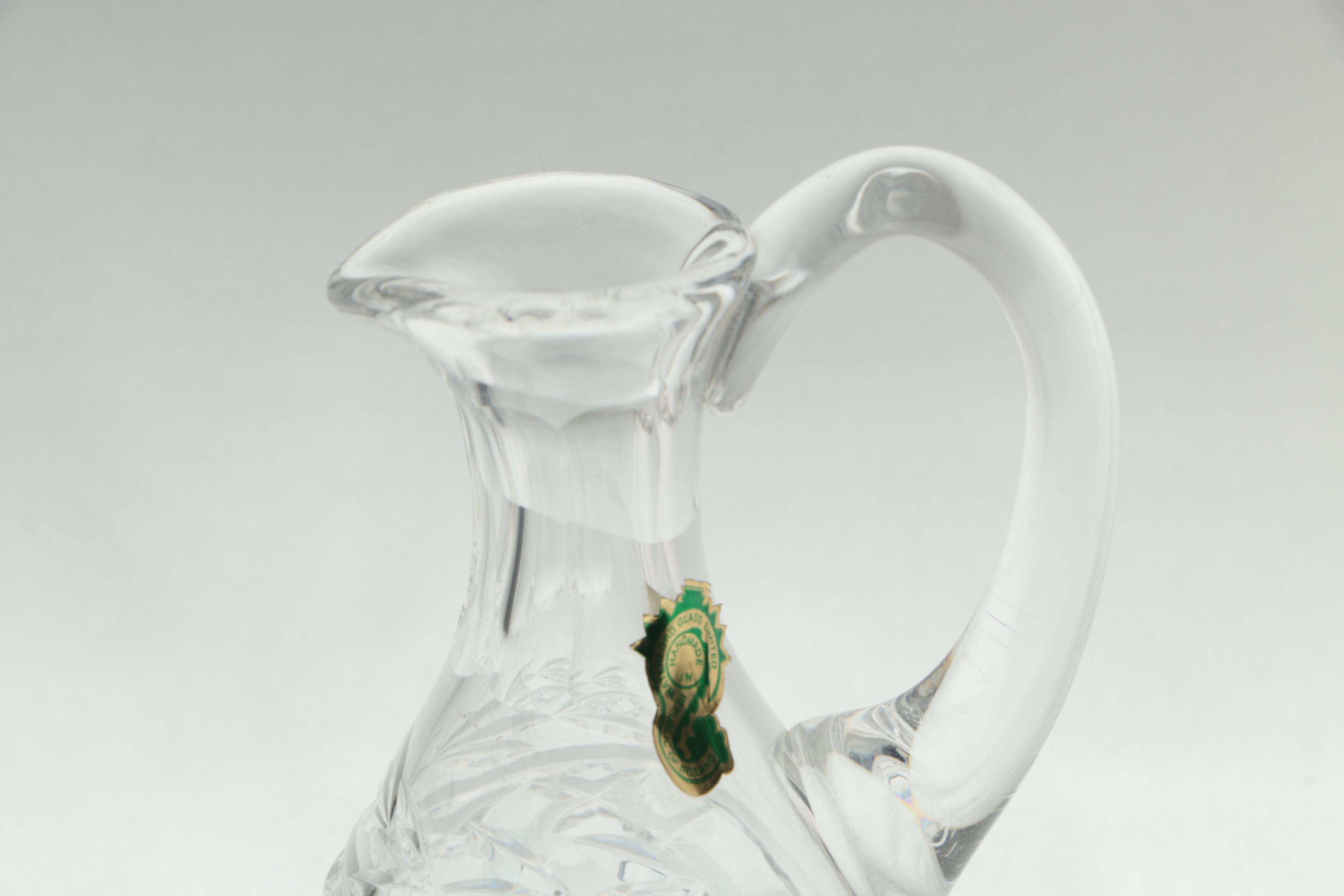 Waterford Crystal Tableware including "Glandore" and "Lismore"