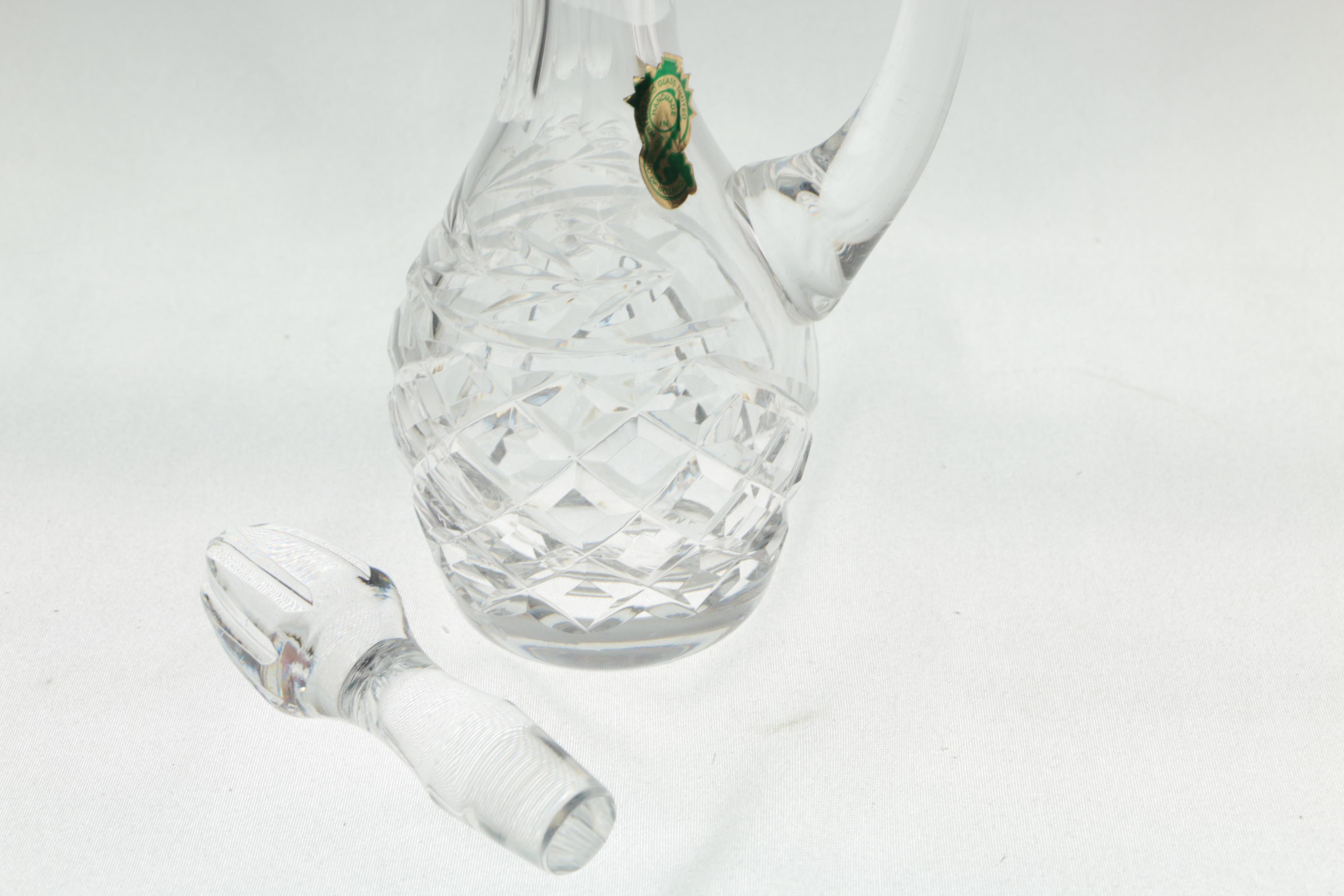 Waterford Crystal Tableware including "Glandore" and "Lismore"