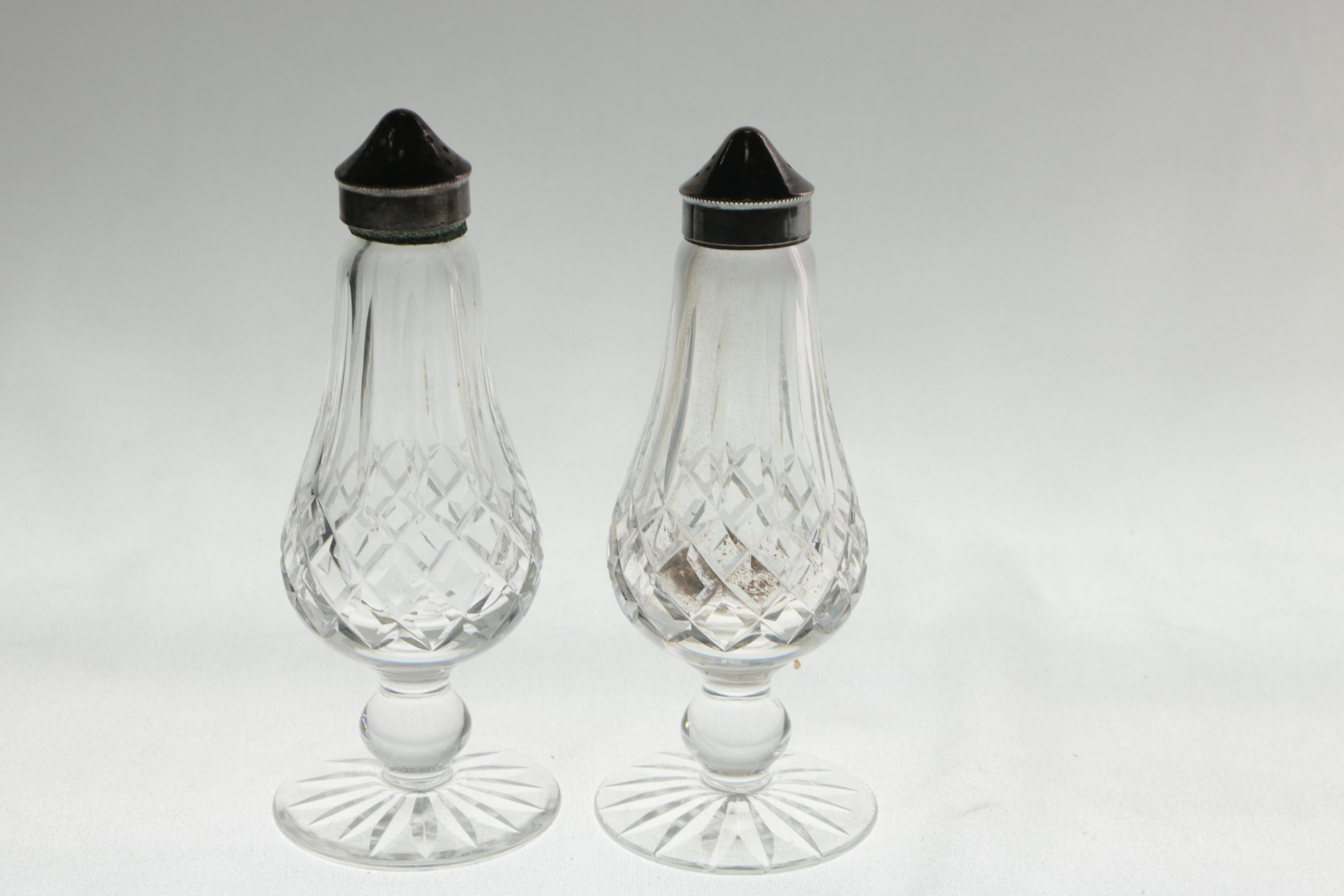 Waterford Crystal Tableware including "Glandore" and "Lismore"