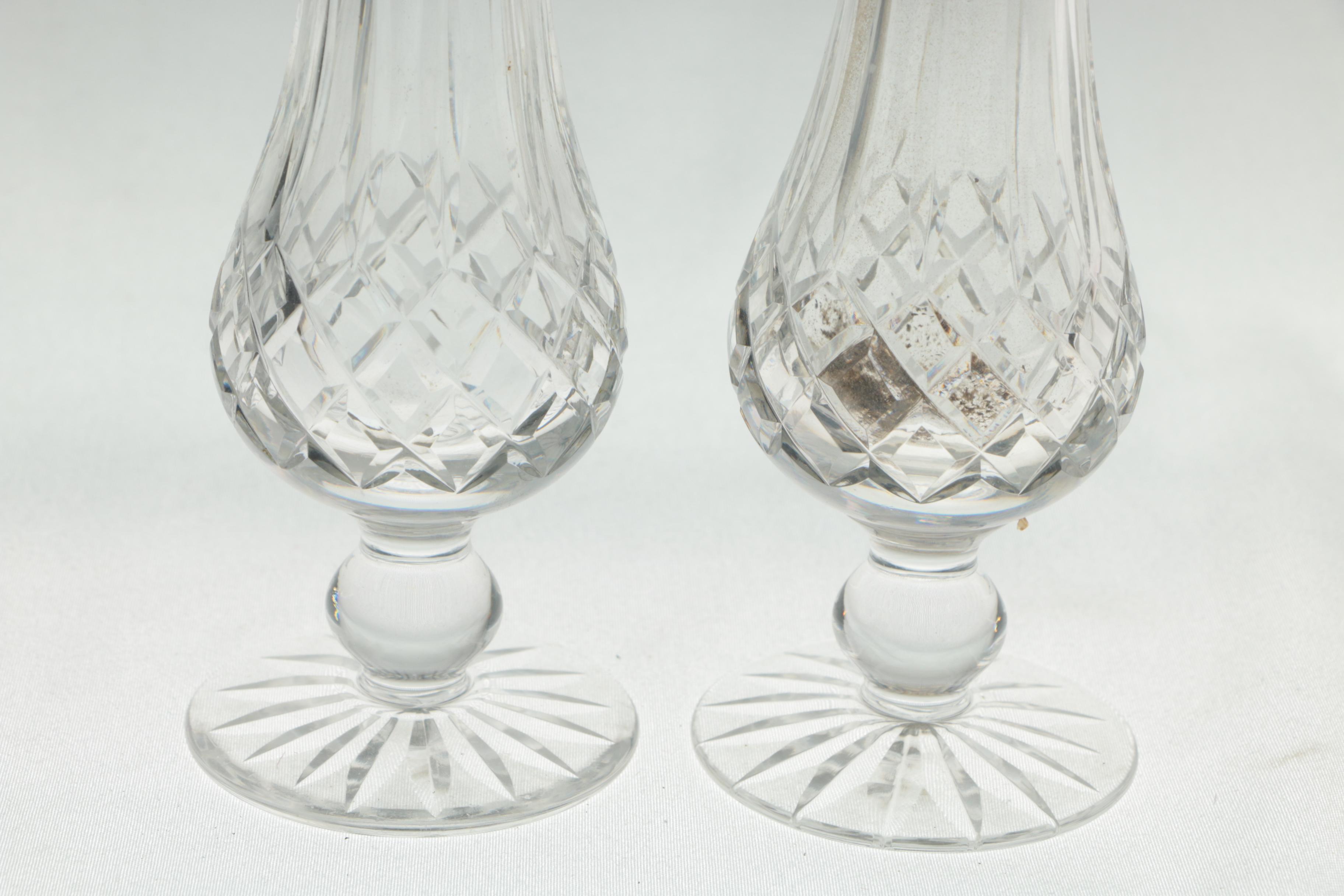 Waterford Crystal Tableware including "Glandore" and "Lismore"