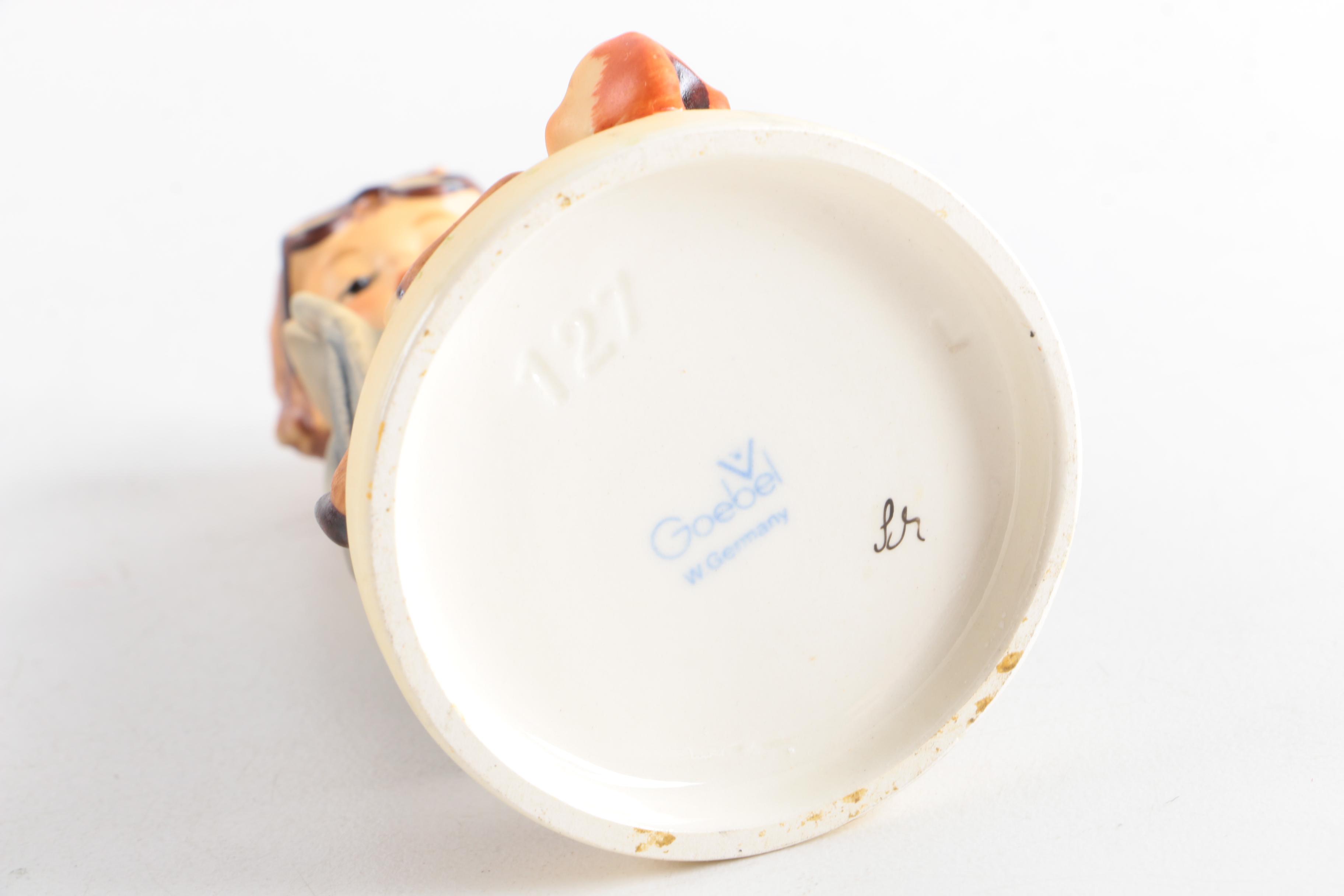 Hummel "Doctor", "Baker", "Lost Sheep" and "Little Gabriel" Porcelain Figurines