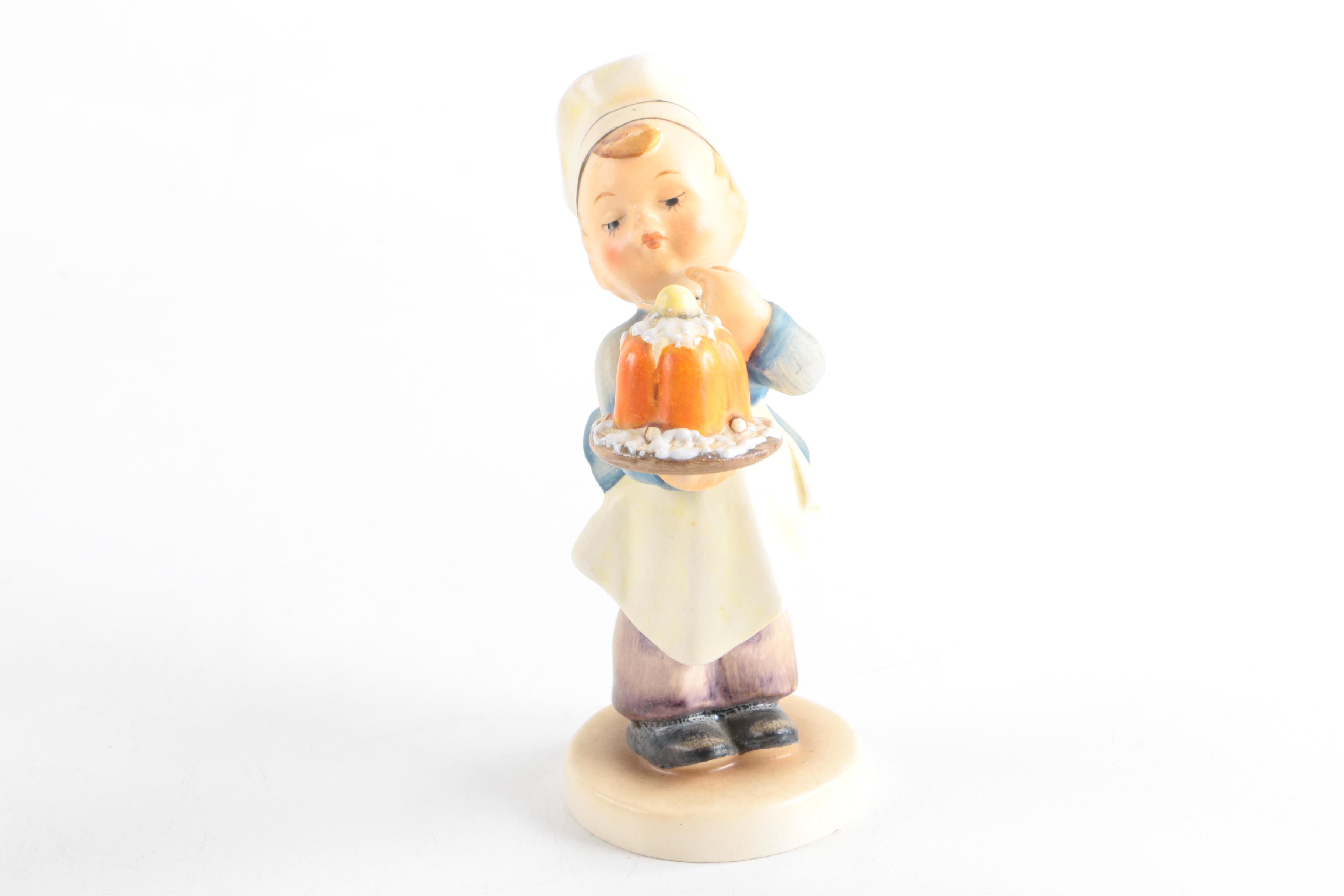 Hummel "Doctor", "Baker", "Lost Sheep" and "Little Gabriel" Porcelain Figurines