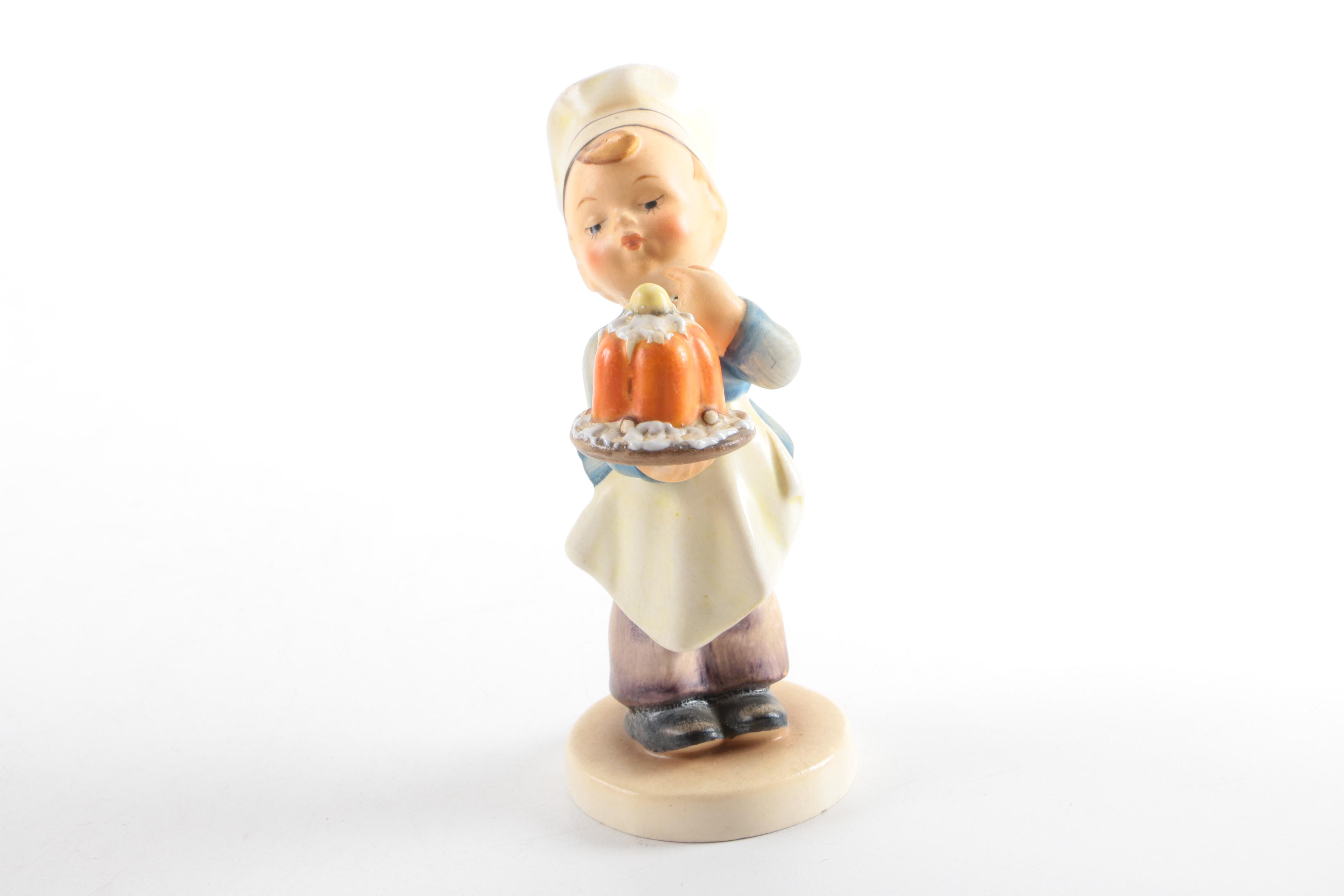 Hummel "Doctor", "Baker", "Lost Sheep" and "Little Gabriel" Porcelain Figurines