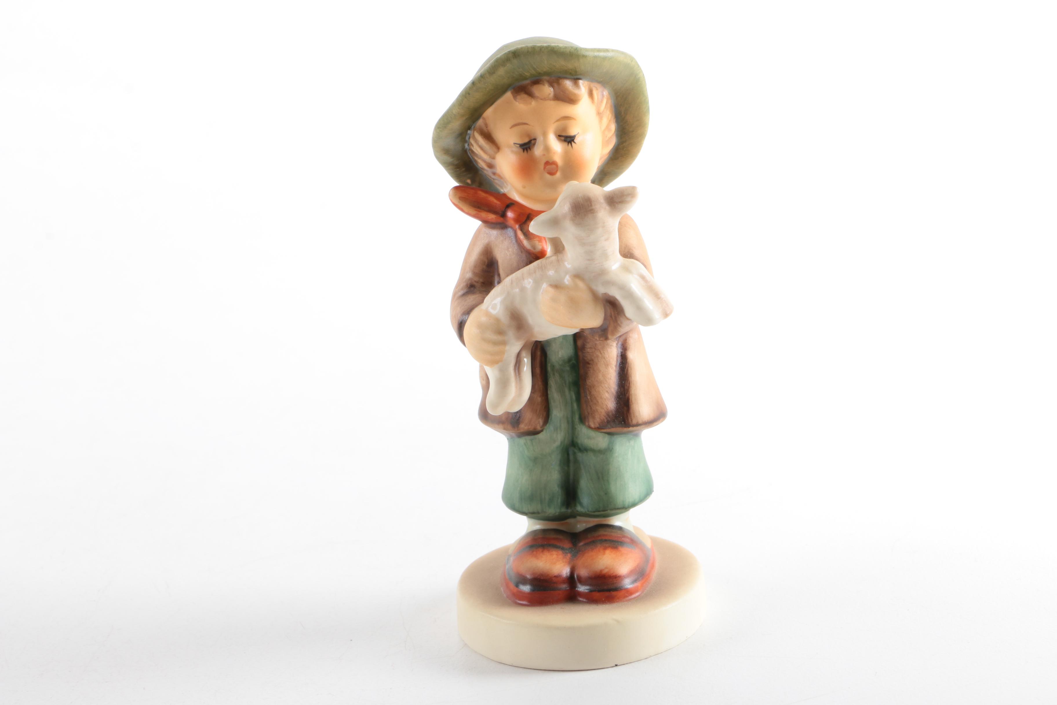 Hummel "Doctor", "Baker", "Lost Sheep" and "Little Gabriel" Porcelain Figurines