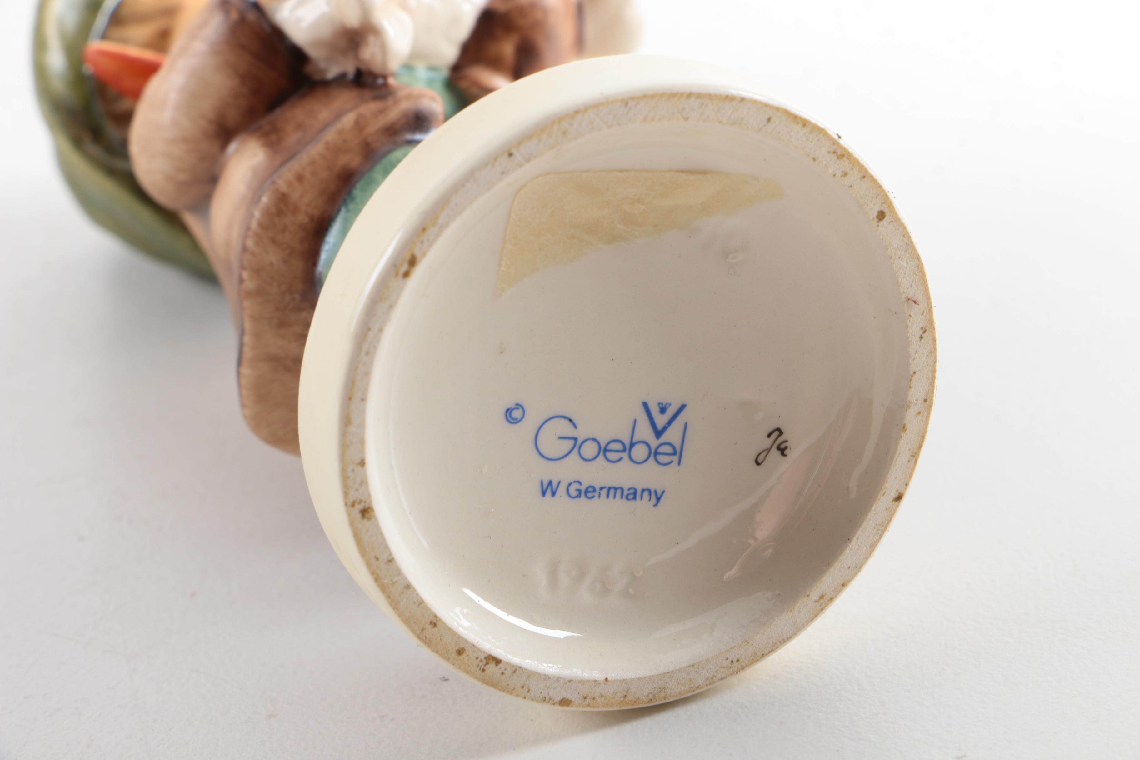 Hummel "Doctor", "Baker", "Lost Sheep" and "Little Gabriel" Porcelain Figurines