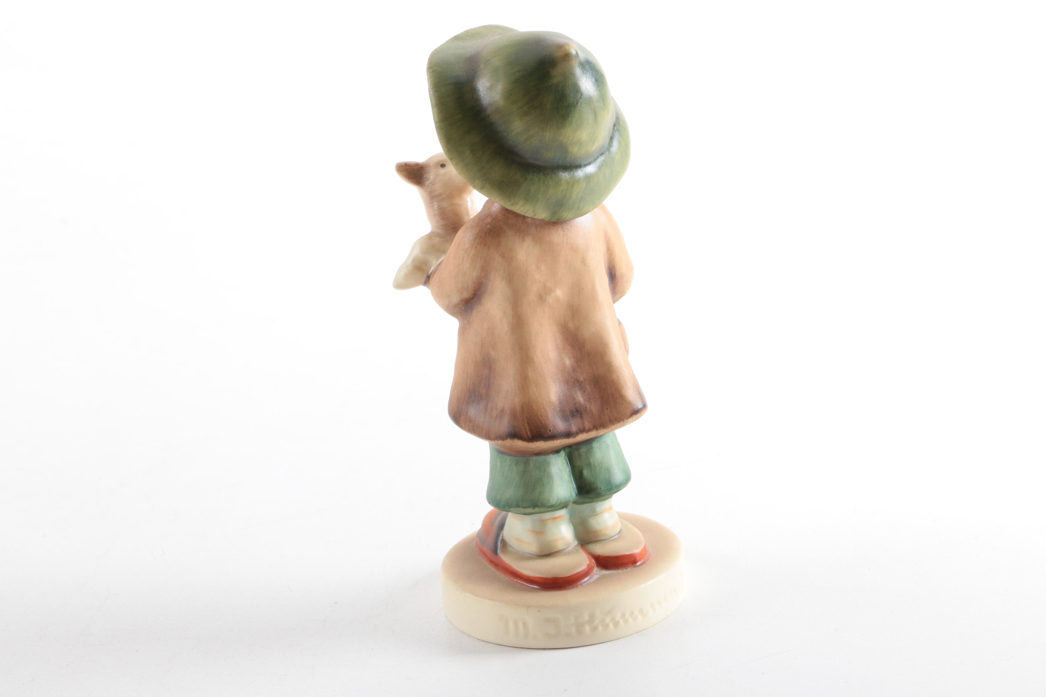 Hummel "Doctor", "Baker", "Lost Sheep" and "Little Gabriel" Porcelain Figurines