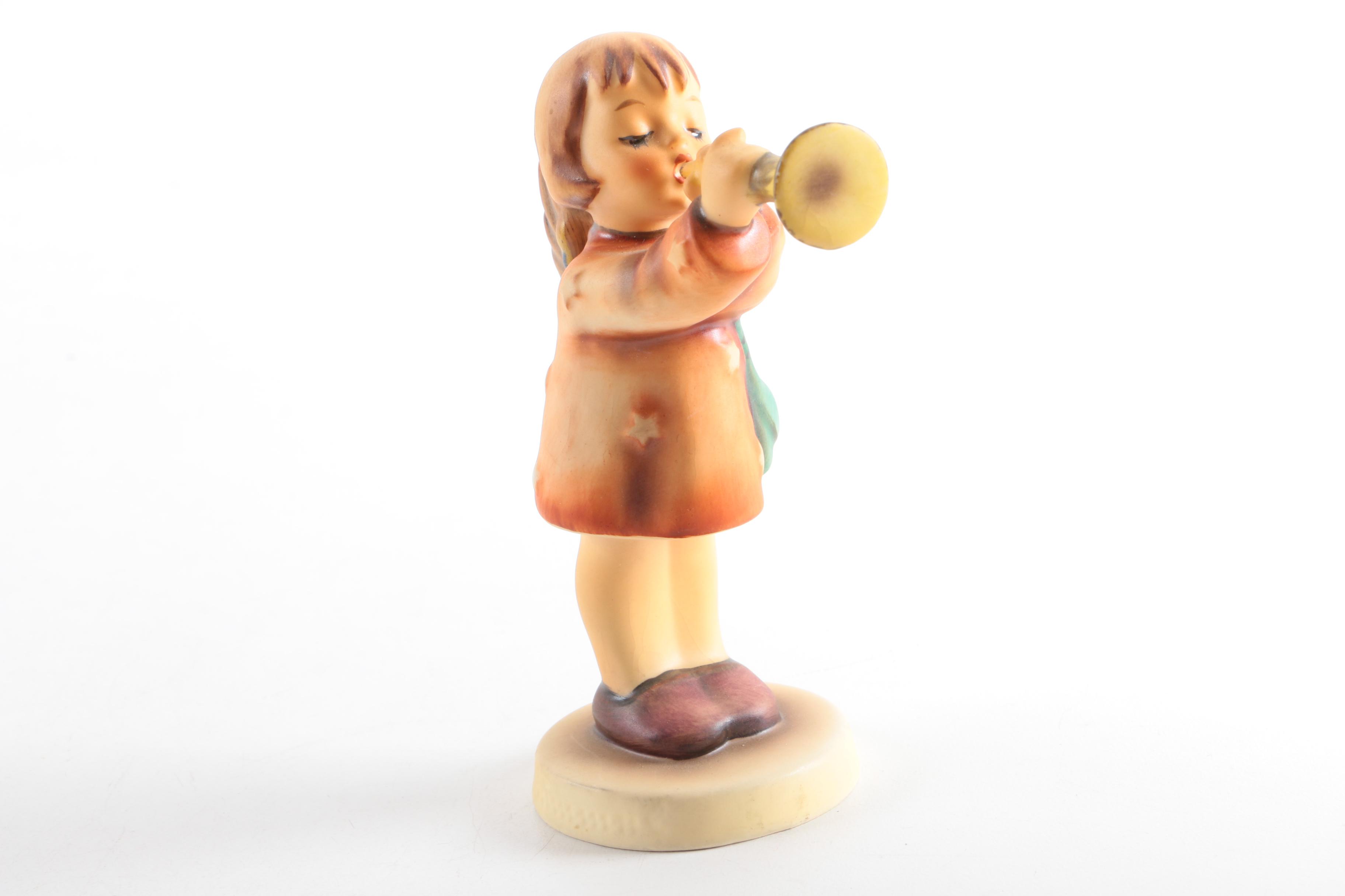 Hummel "Doctor", "Baker", "Lost Sheep" and "Little Gabriel" Porcelain Figurines