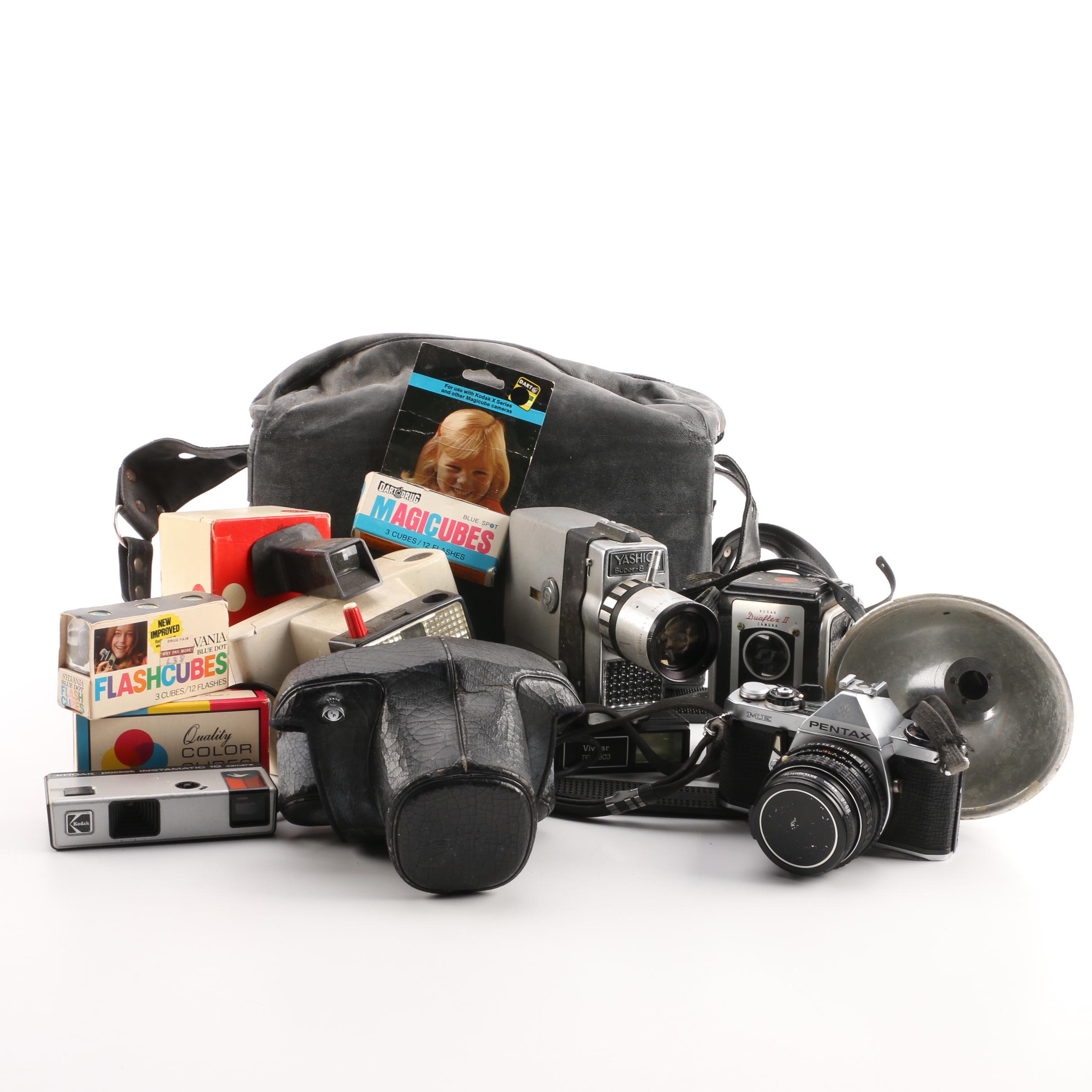 Vintage Still Cameras and Accessories