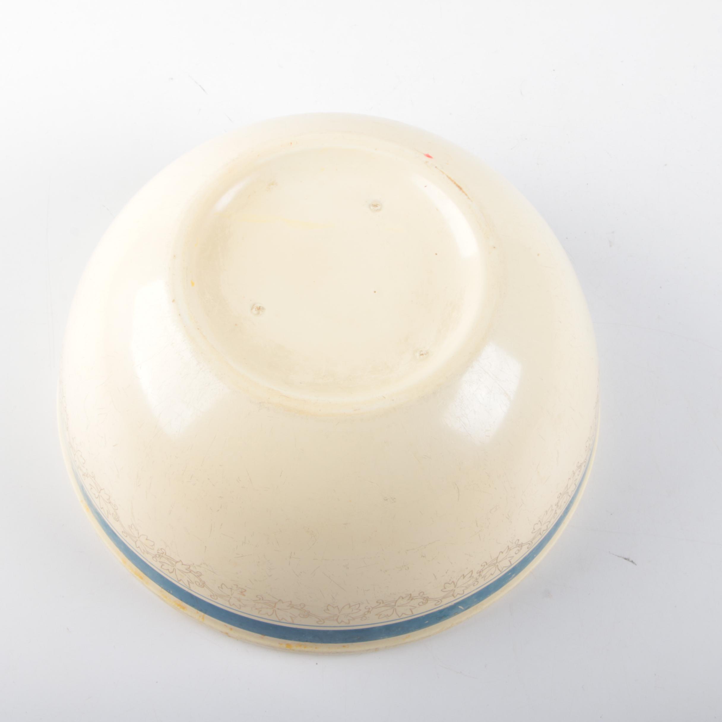 Assortment of Stoneware Mixing Bowls