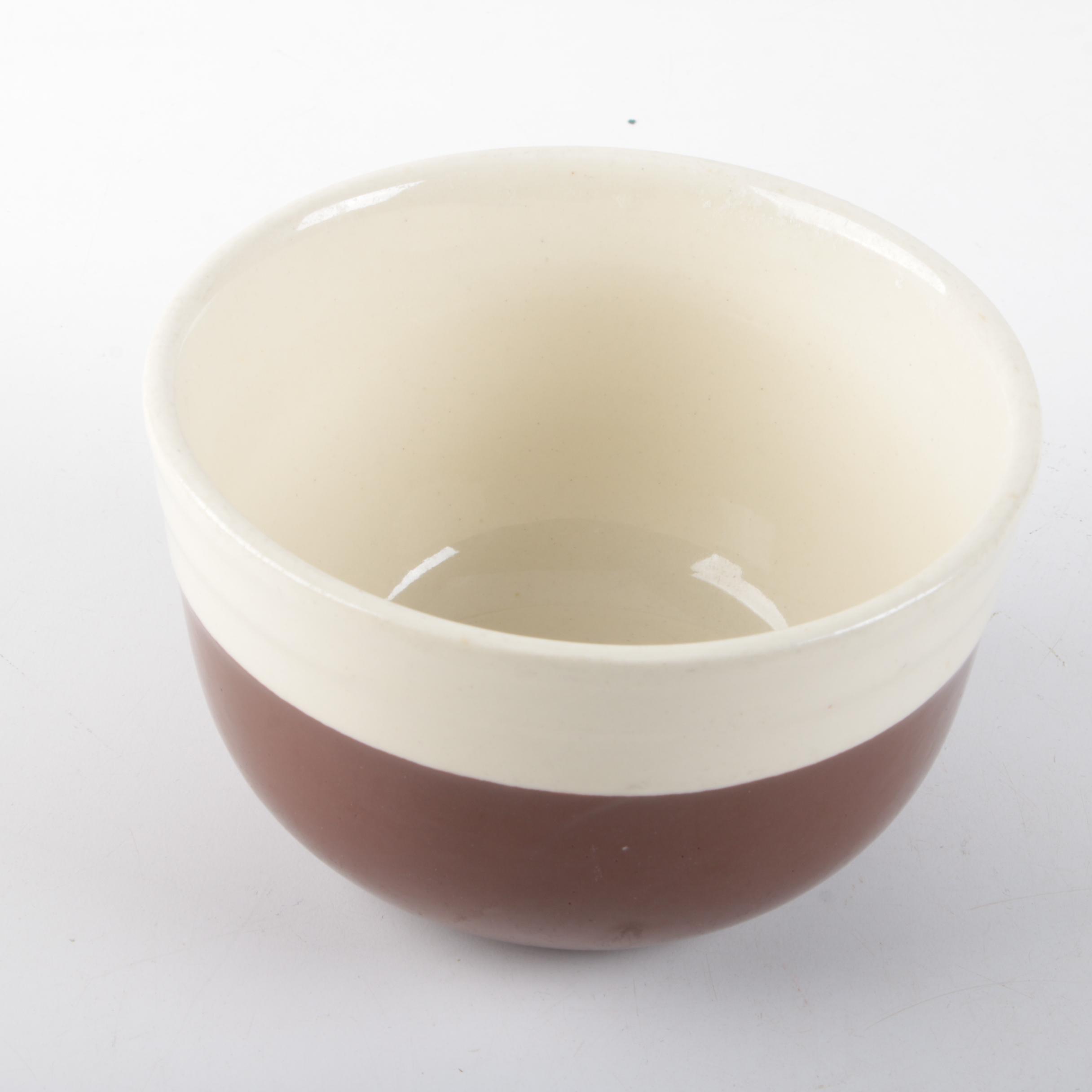 Assortment of Stoneware Mixing Bowls