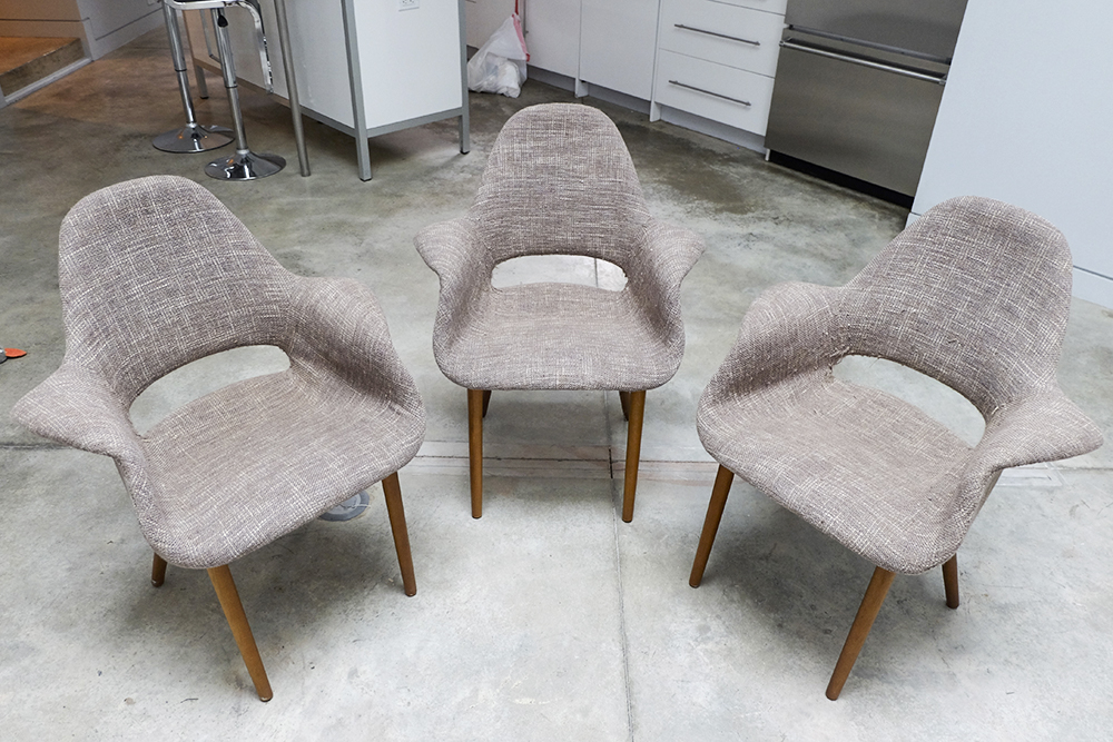 Mid Century Modern Style Armchairs