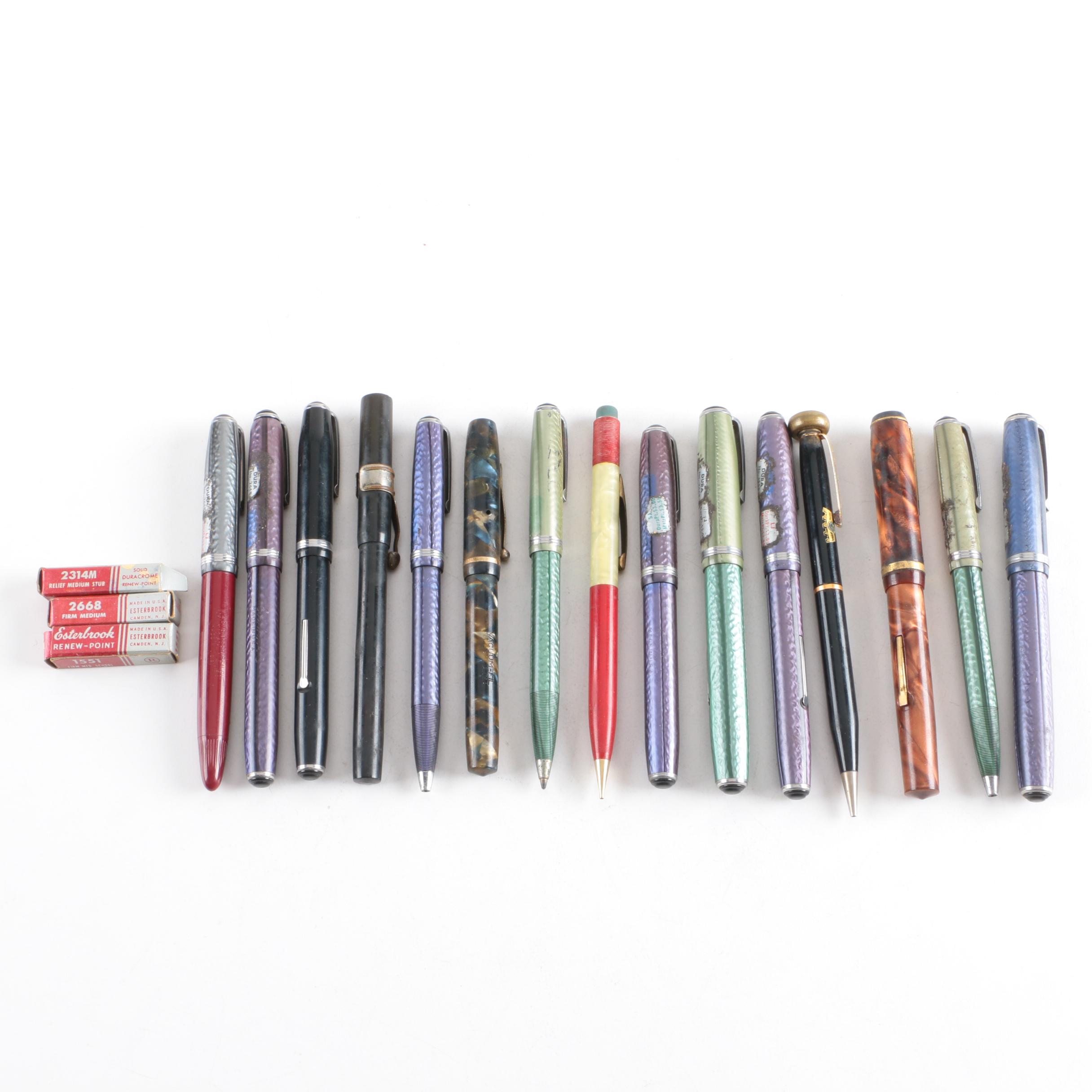 Vintage Esterbrook Pens and Mechanical Pencils