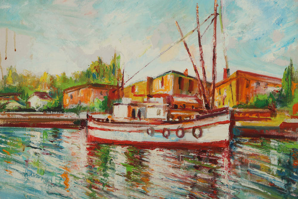 Two Mid-20th-Century Oil Paintings