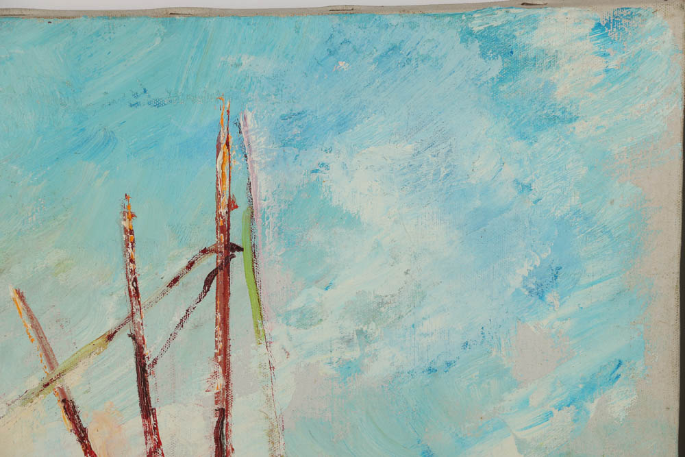 Two Mid-20th-Century Oil Paintings