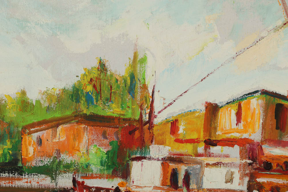 Two Mid-20th-Century Oil Paintings