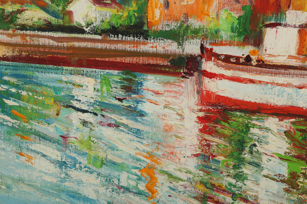 Two Mid-20th-Century Oil Paintings