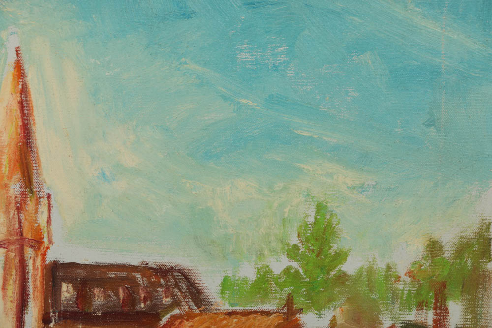 Two Mid-20th-Century Oil Paintings