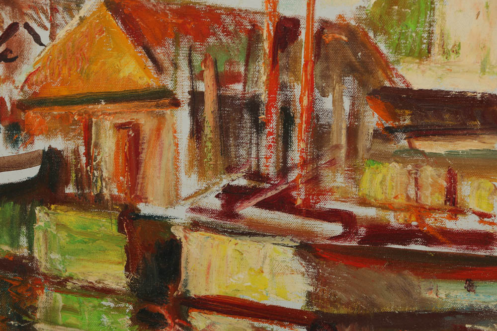 Two Mid-20th-Century Oil Paintings