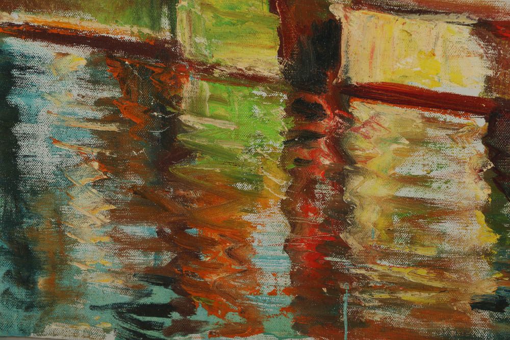 Two Mid-20th-Century Oil Paintings