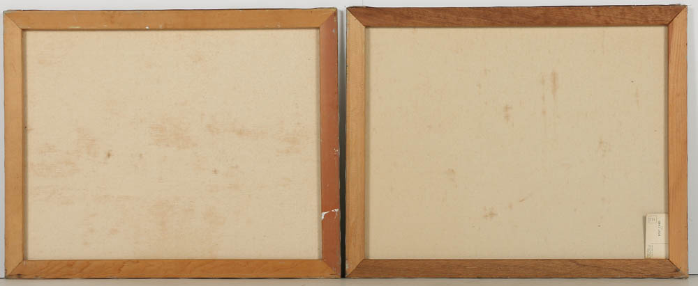 Two Mid-20th-Century Oil Paintings
