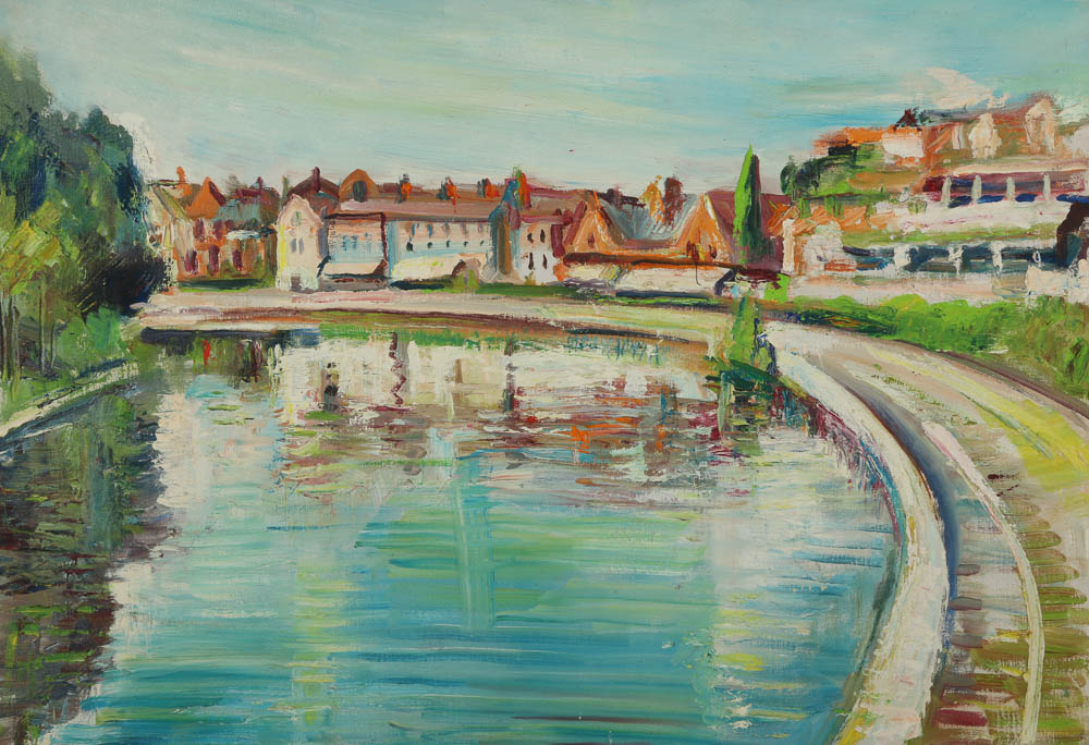 Two 20th Century Oil Paintings