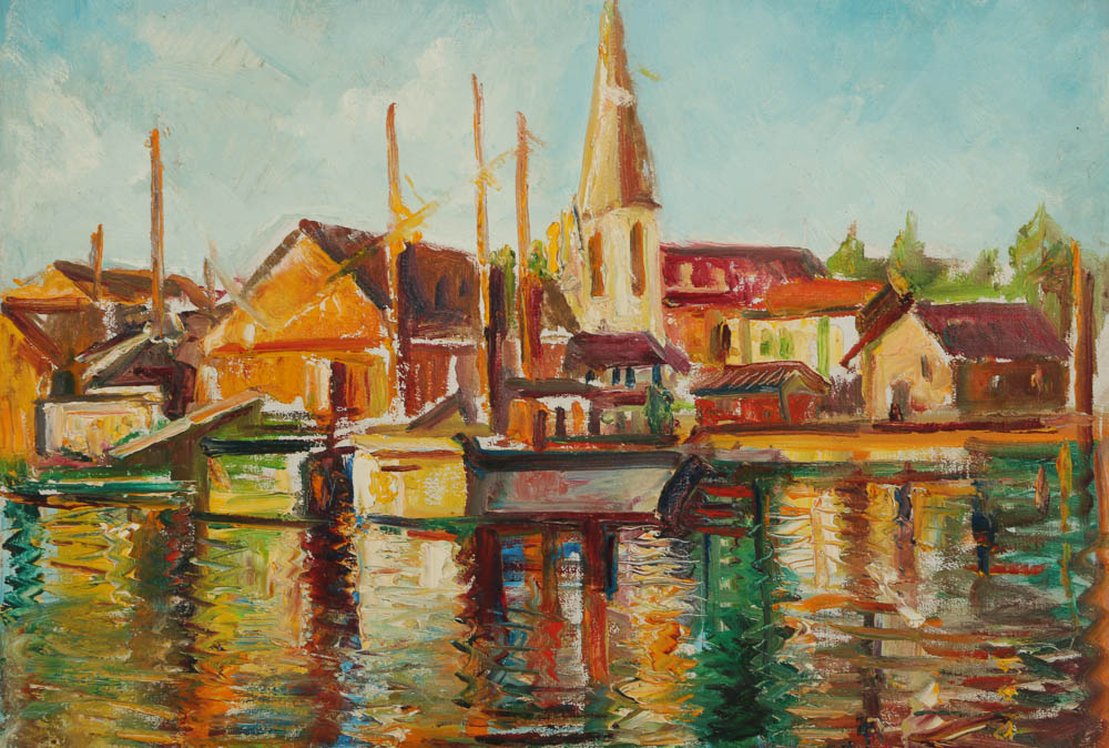 Two 20th Century Oil Paintings