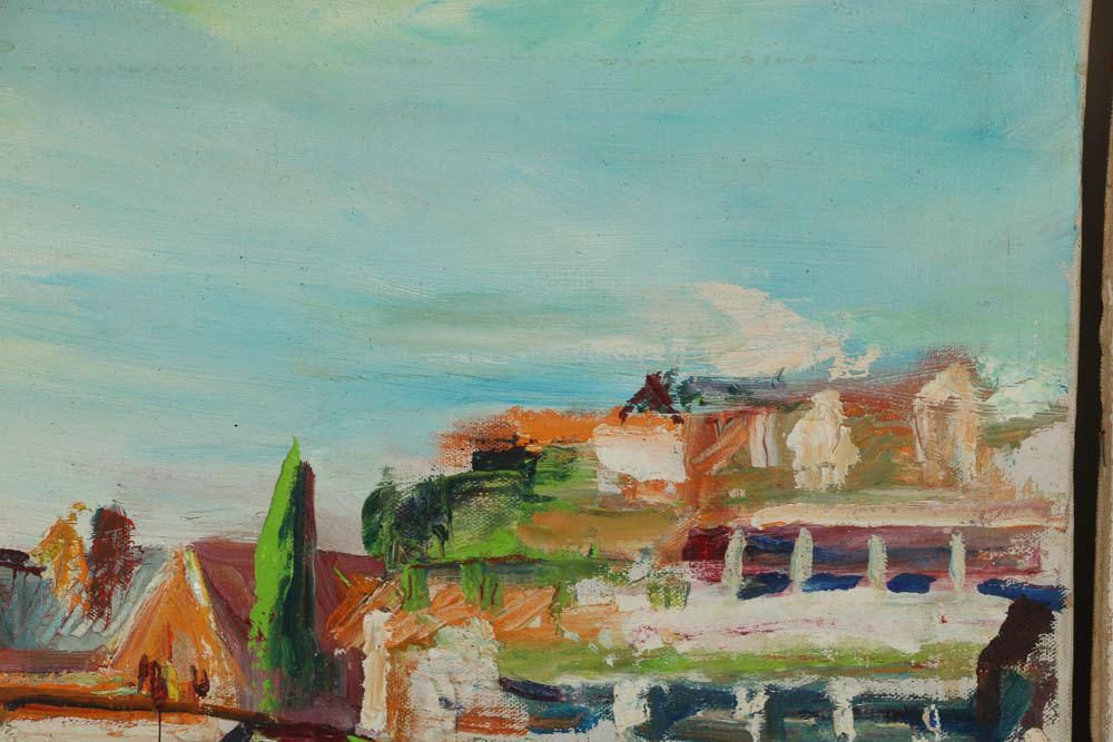 Two 20th Century Oil Paintings